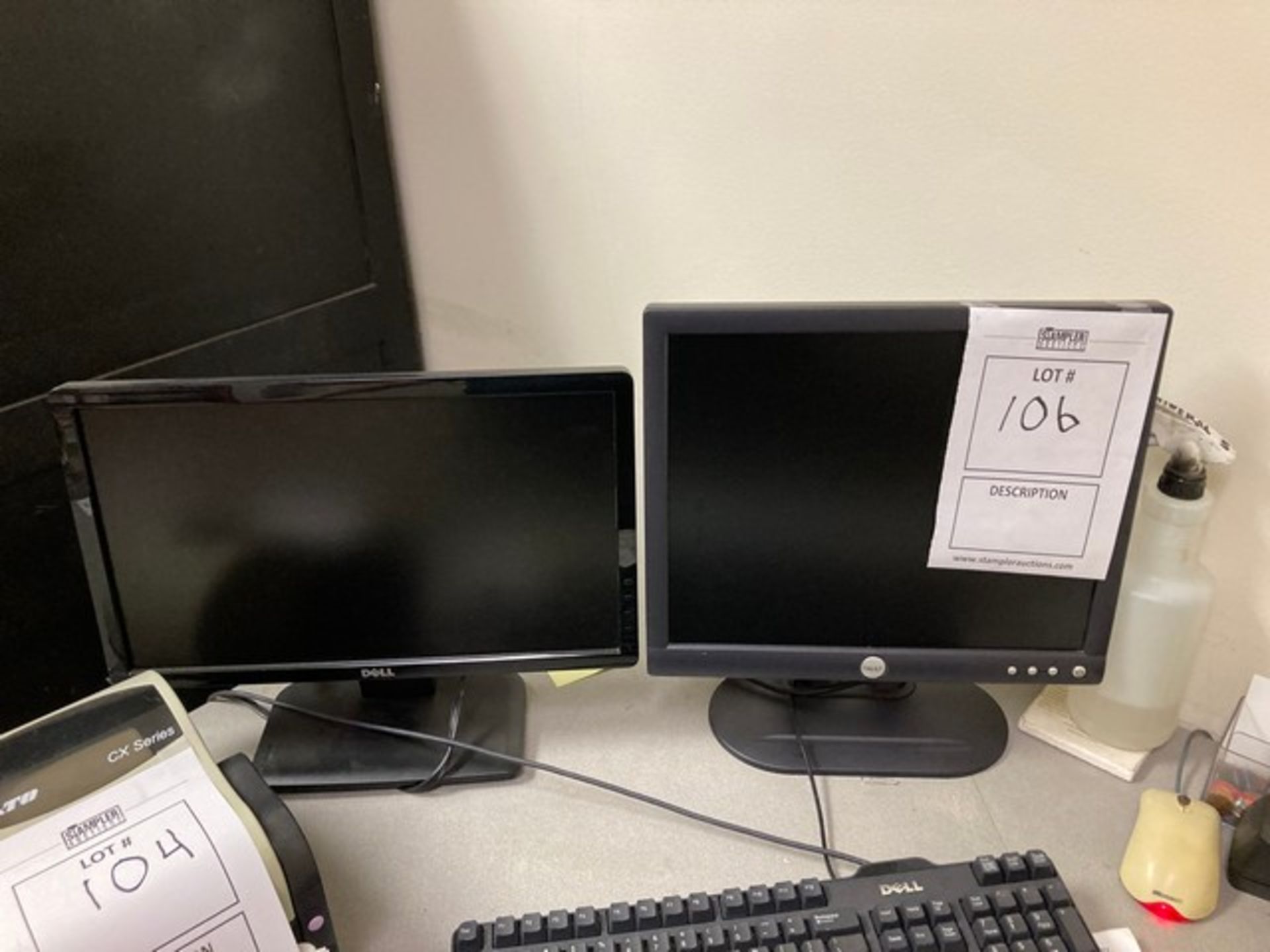 ASSORTED DELL COMPUTER MONITORS (SUITE 1) - Image 2 of 2