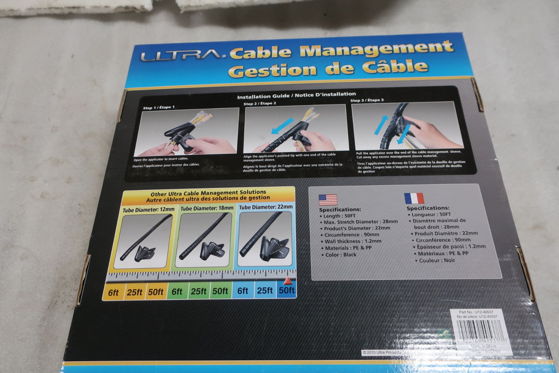 Cable Management System - clean up your office area - Image 2 of 2