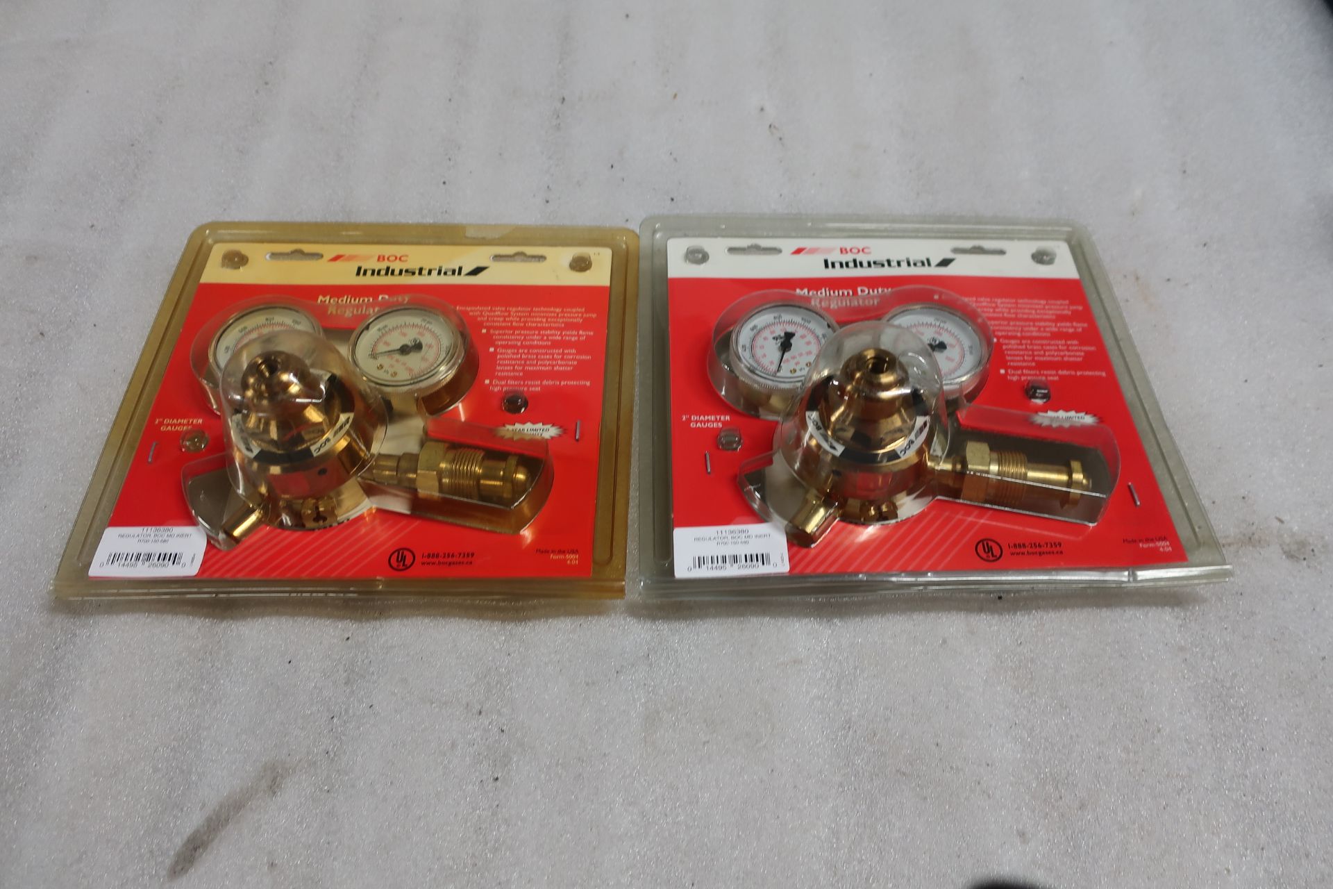 Lot of 2 (2 units) BOC Industrial BRAND NEW torch regulators