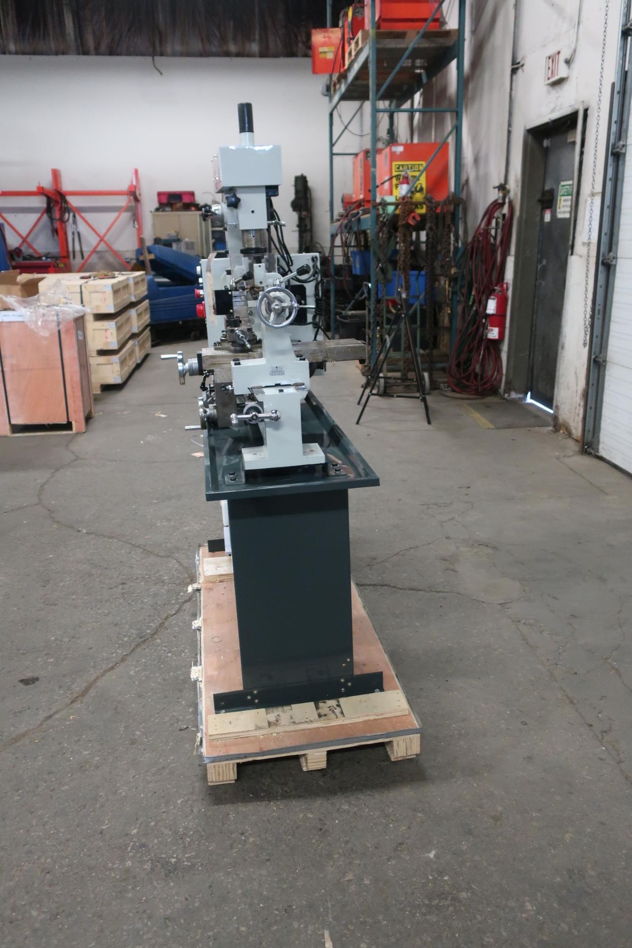 Bernardo Lathe / Mill / Drill Combo LATHE: 31.5" X 16.5" swing, MT4 spindle, MT3 tailstock, DRILL/ - Bild 3 aus 3