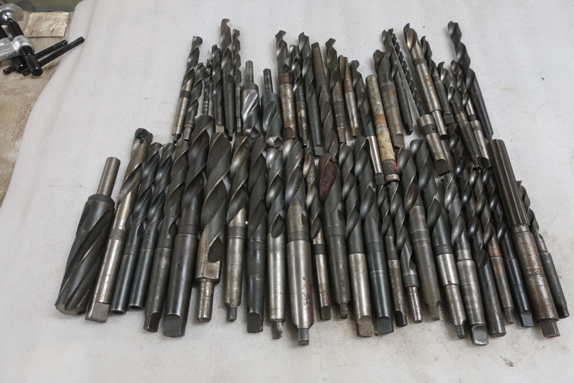 Lot of Taper Shank Drill Bits