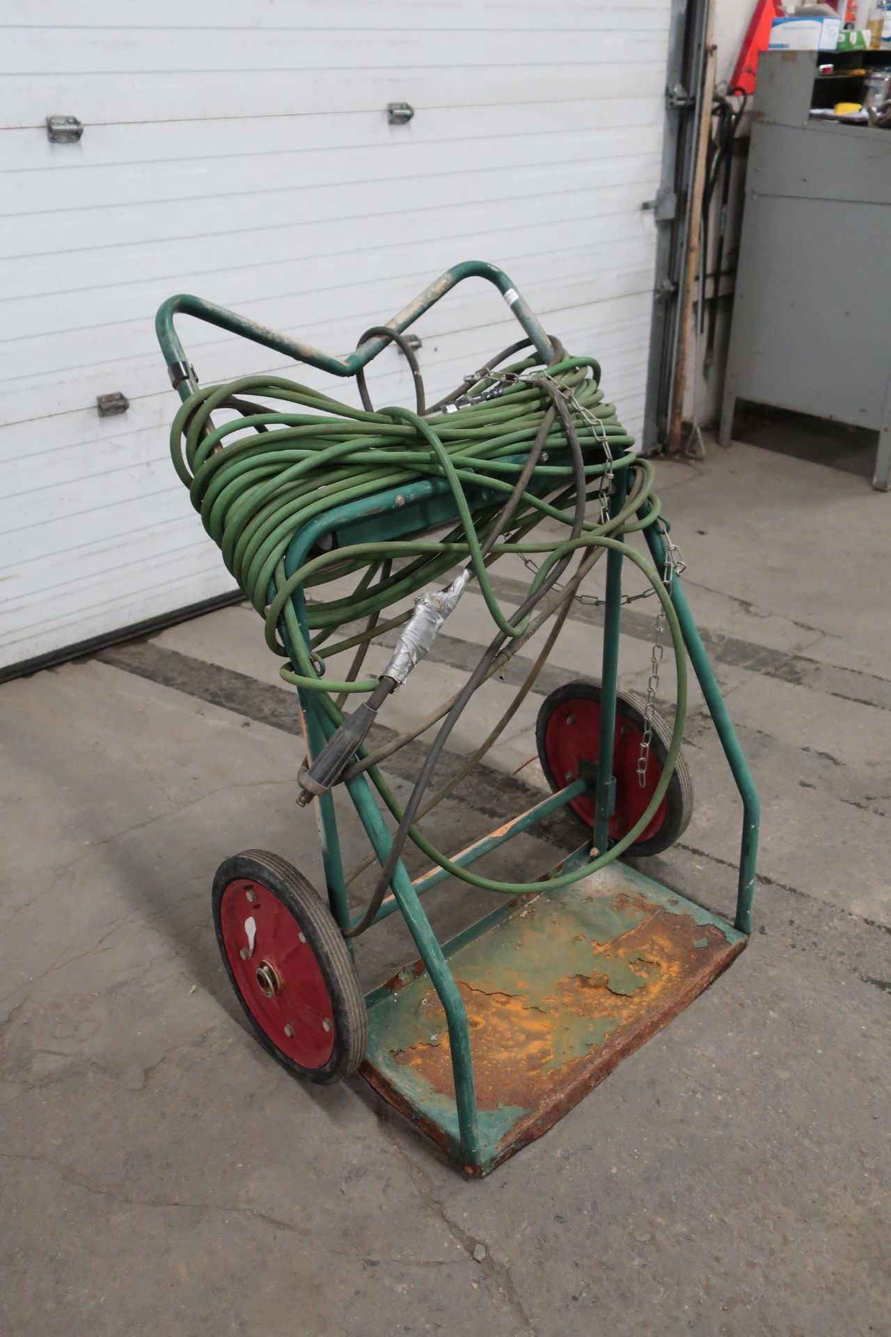 Torching Dolley Cart with Regulalor and Hose