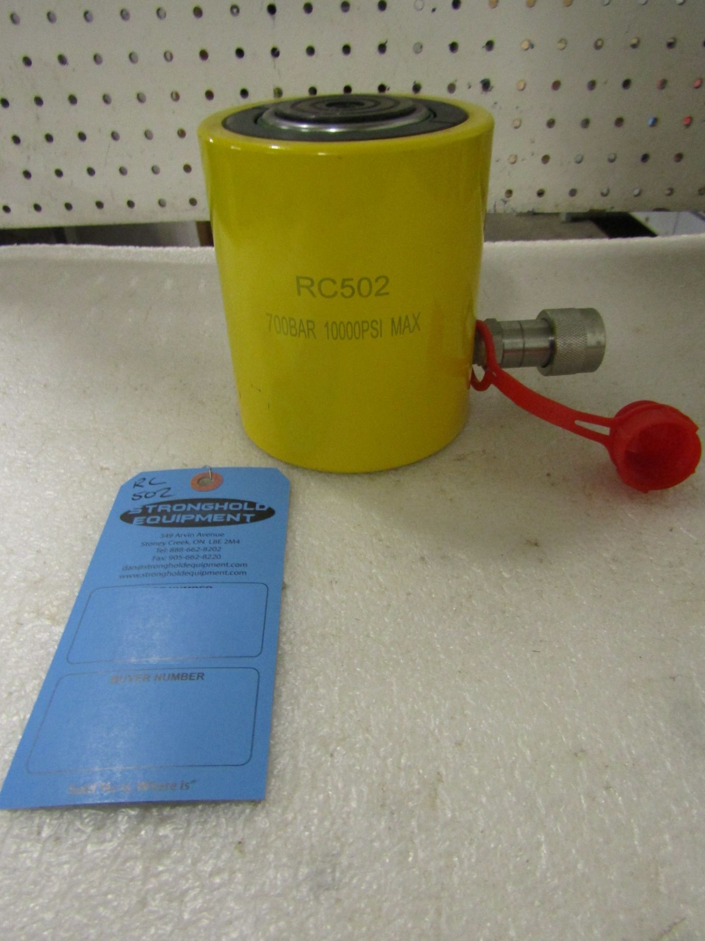 RC-502 MINT - 50 ton Hydraulic Jack with 2" stroke type cylinder