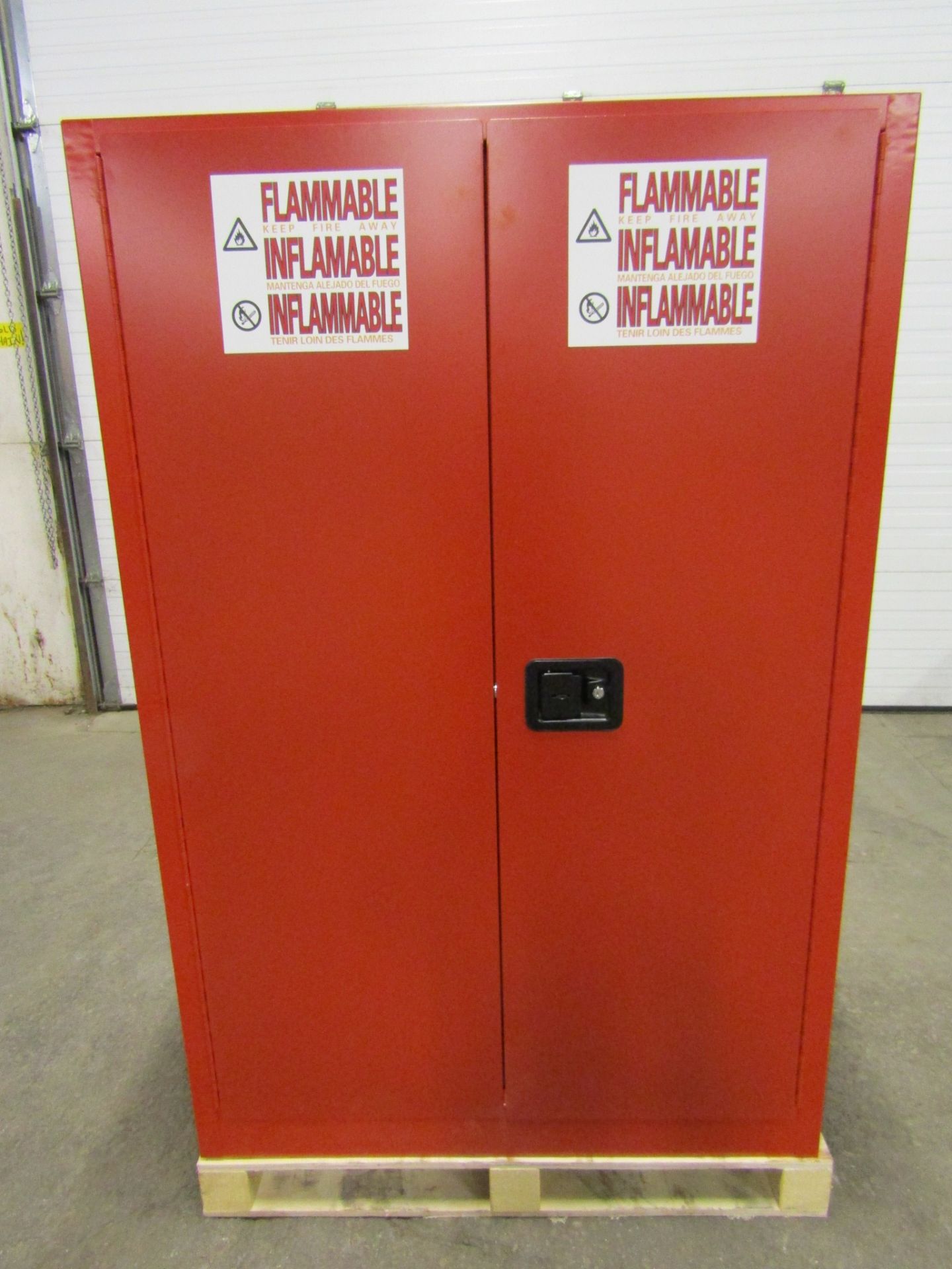 MINT Flammable Safety Fire cabinet with 2 shelves storage with LOCK