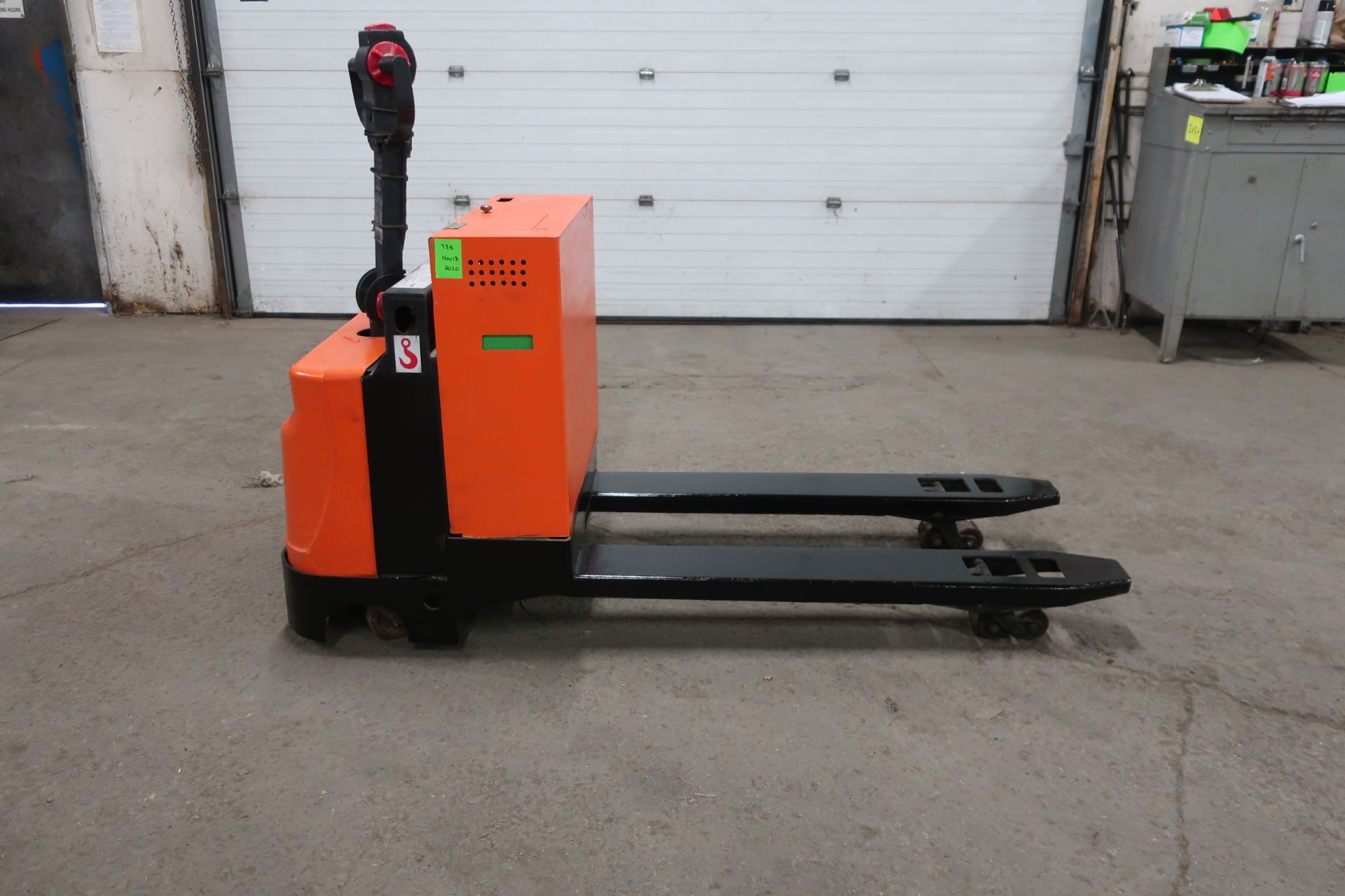 Raponi Walk Behind Powered Pallet Cart Walkie Lift 4500lbs capacity