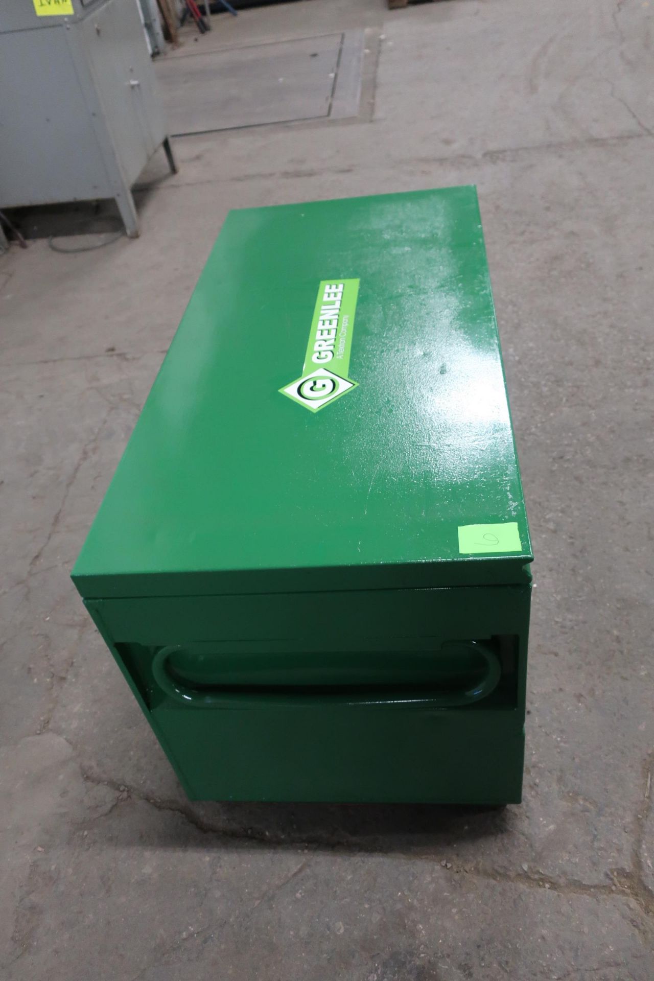 Greenlee Tool Box Jobox 4' x 2' x 2' - Image 2 of 2