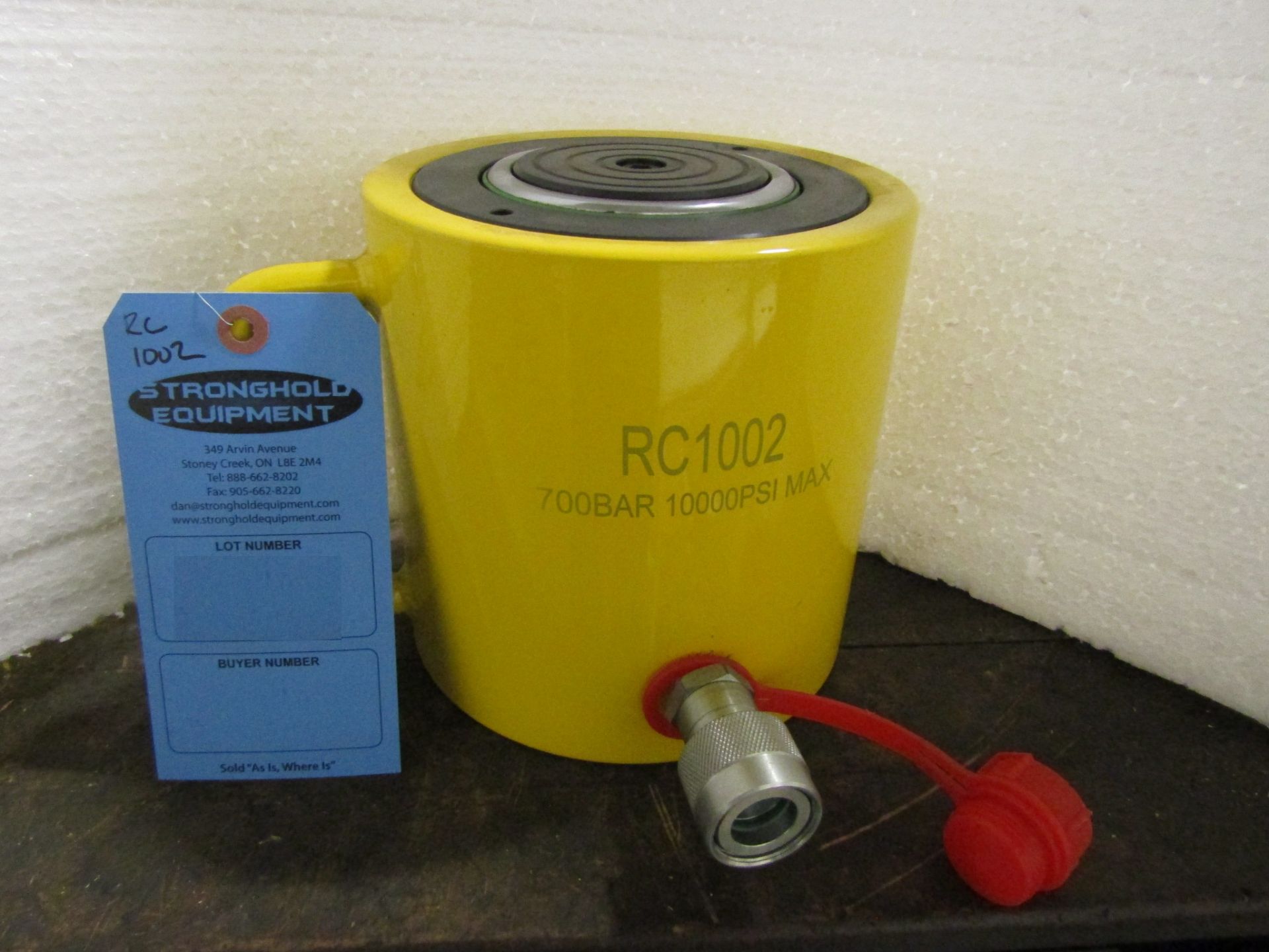 RC-1002 MINT - 100 ton Hydraulic Jack with 2" stroke type cylinder