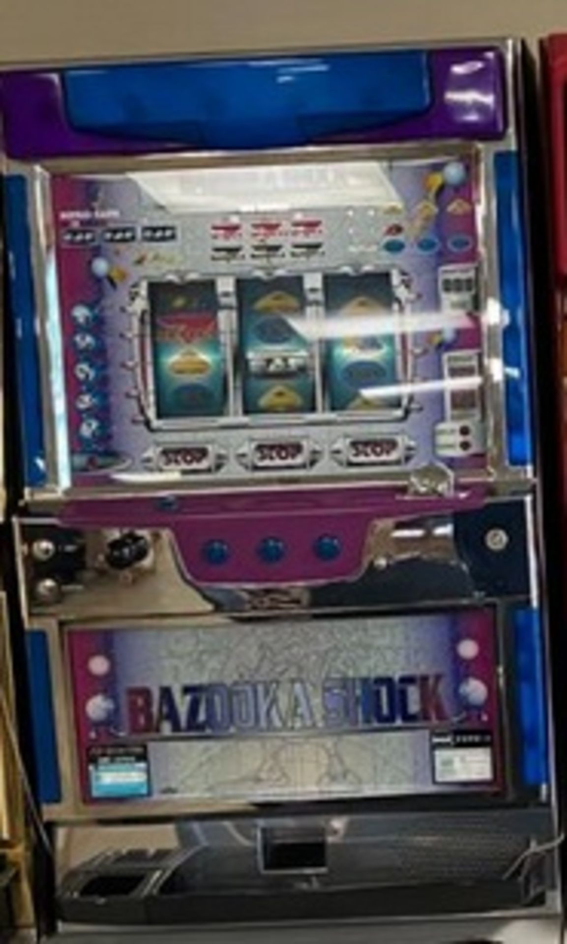 Slot Machine Unit - 110V with tokens