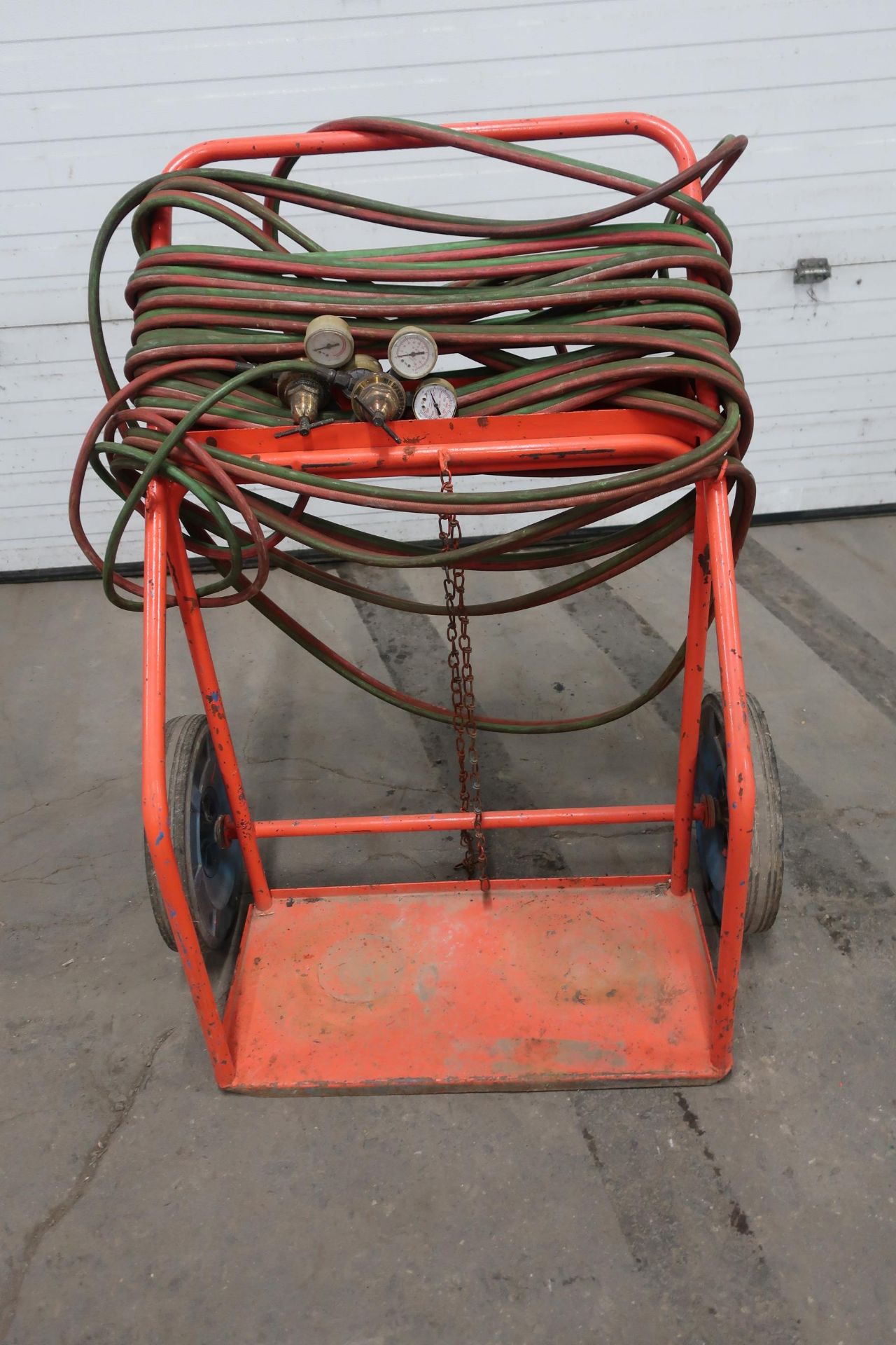 Torching Dolley Cart with Regulalor and Hose