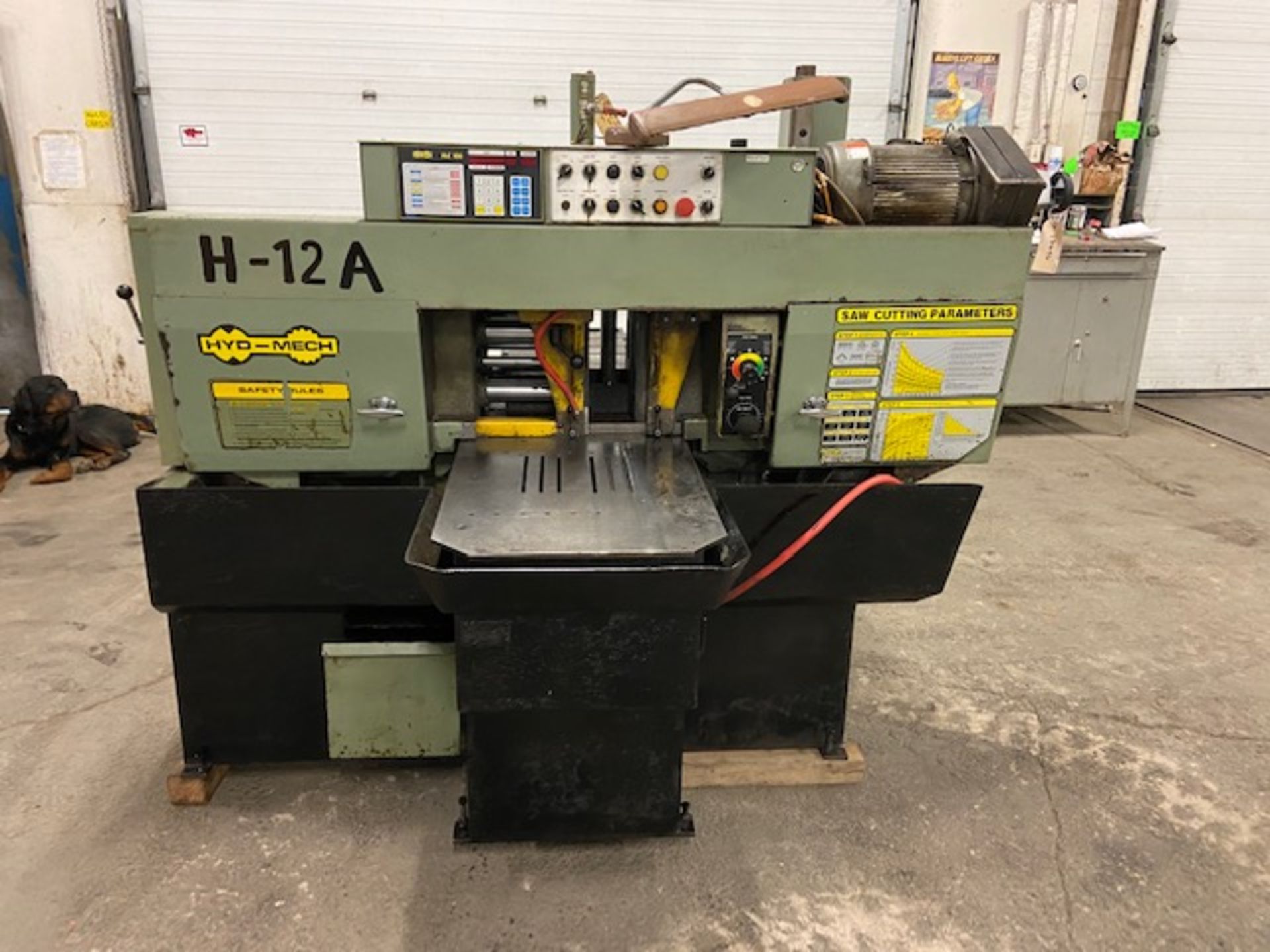 Hyd-Mech H-12A Fully Automatic Horizontal Bandsaw - with automatic clamping and bundling and