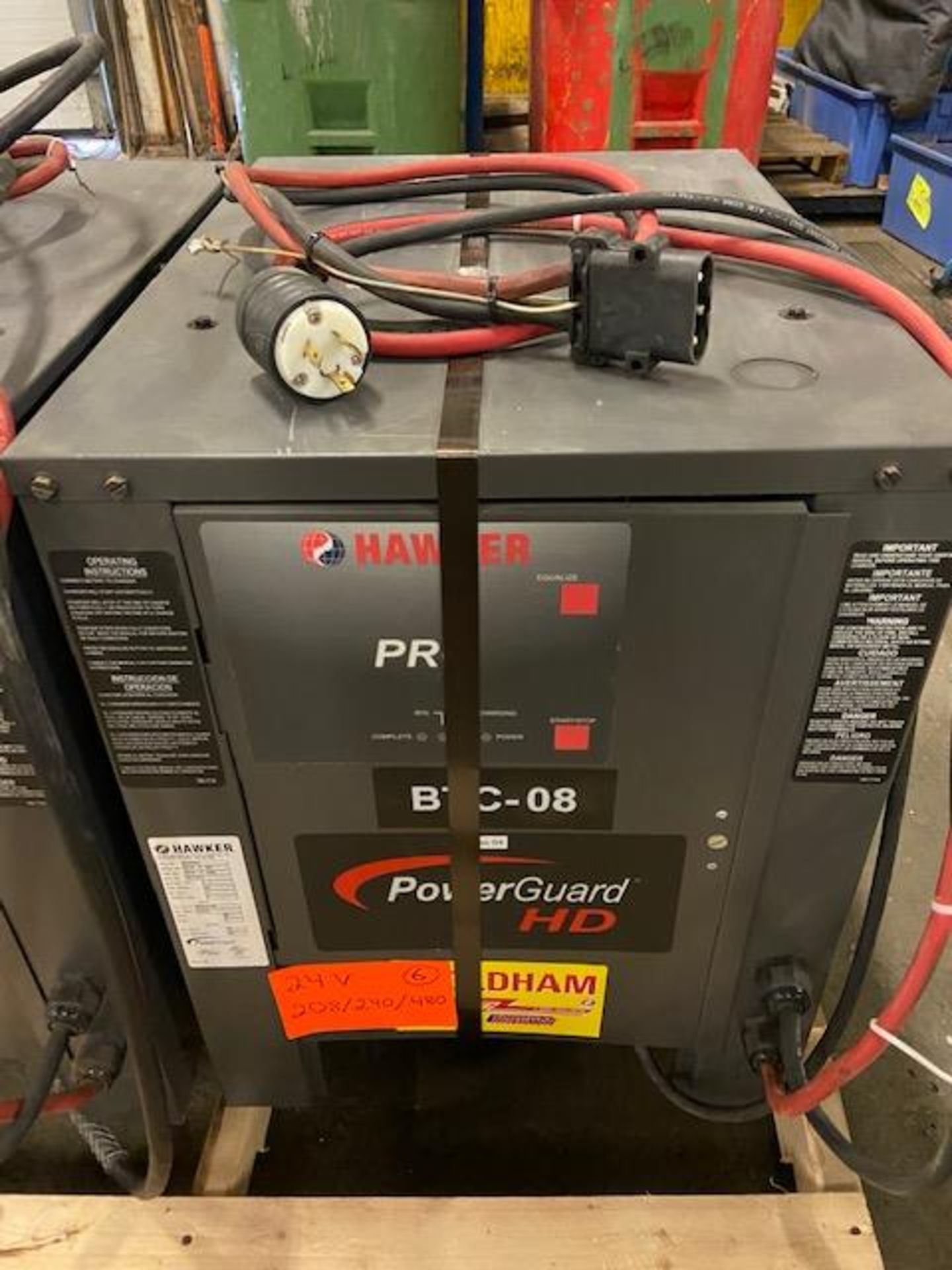 Powerguard 24V forklift battery charger