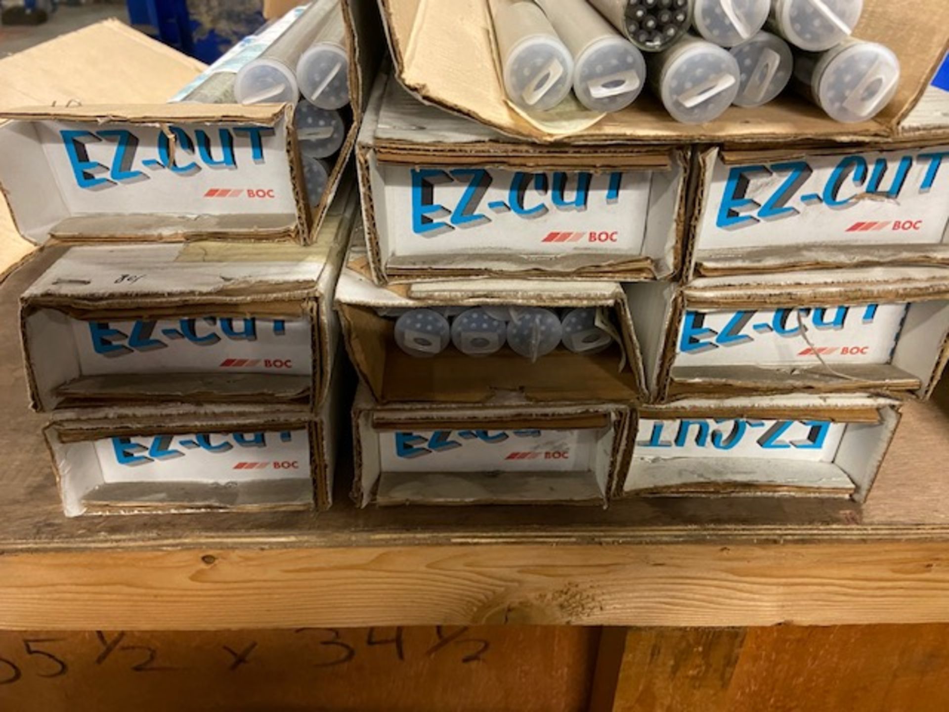 Lot of 10 Boxes of BOC EZ-CUT Cutting Gouging Rods