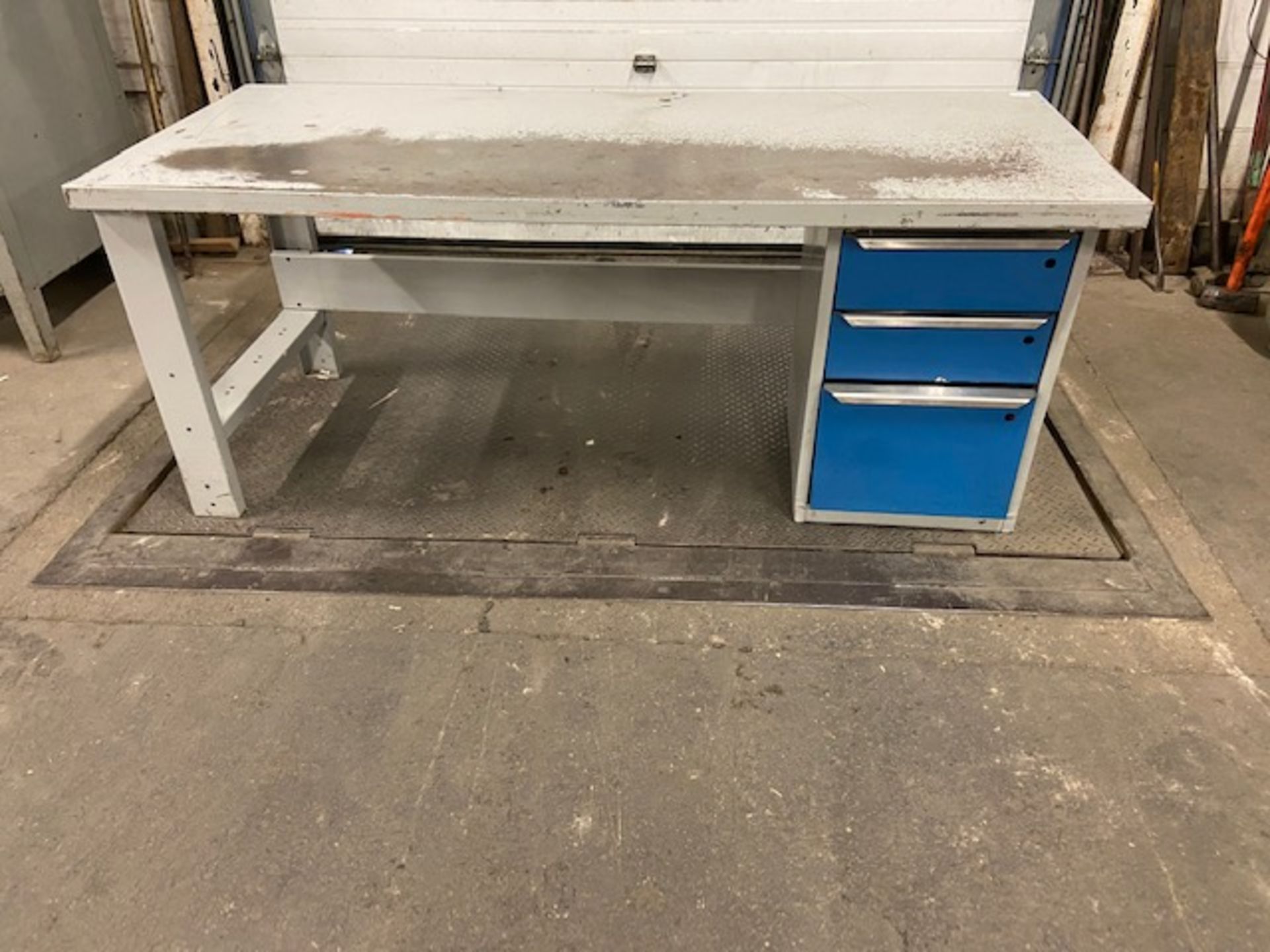 Work Table Work Bench Unit 72" x 30" with drawers