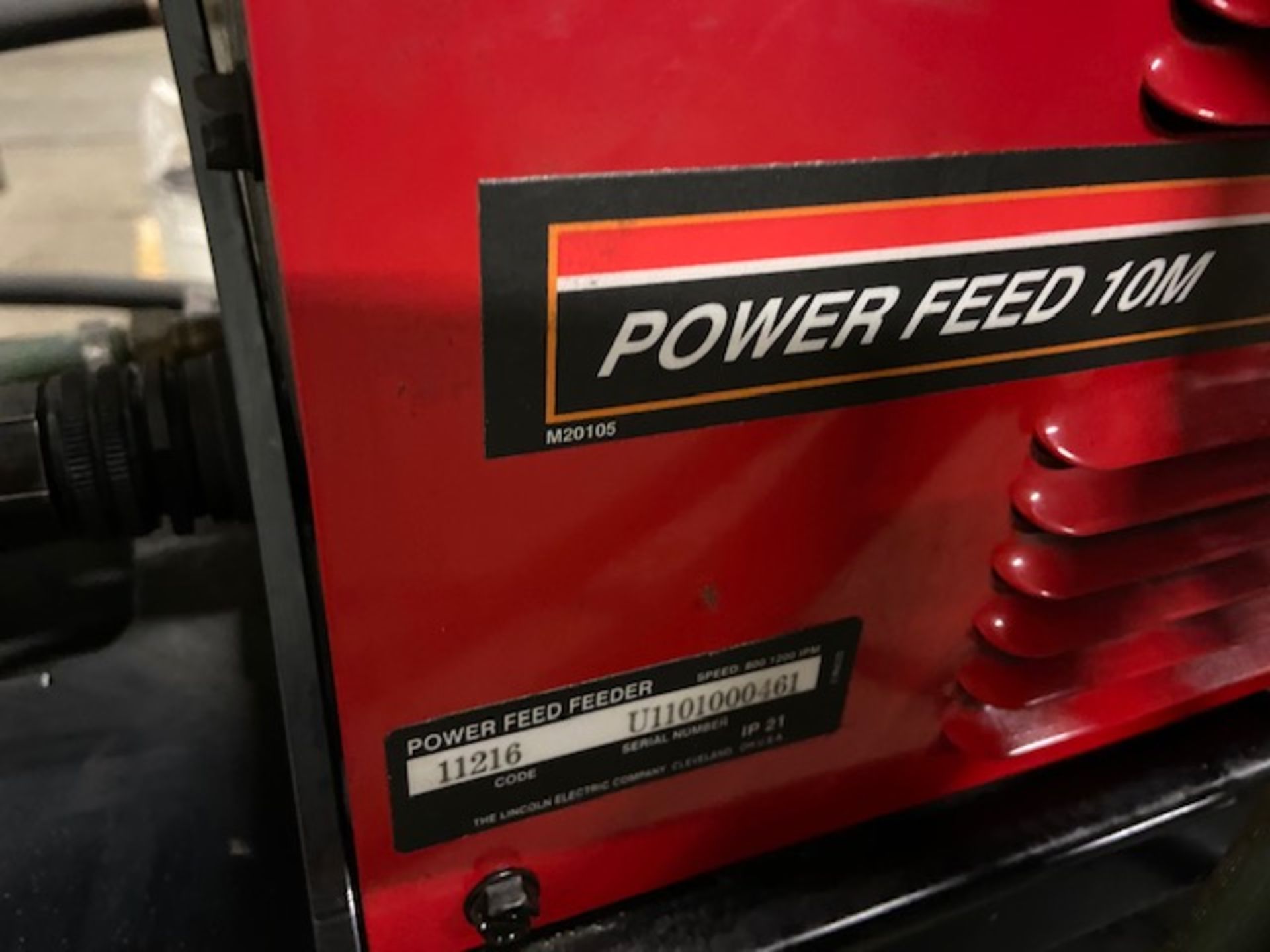 Lincoln Power Wave R350 350A Mig Welder with Lincoln 10M Power Feed Feeder & whip COMPLETE MINT - Image 4 of 5