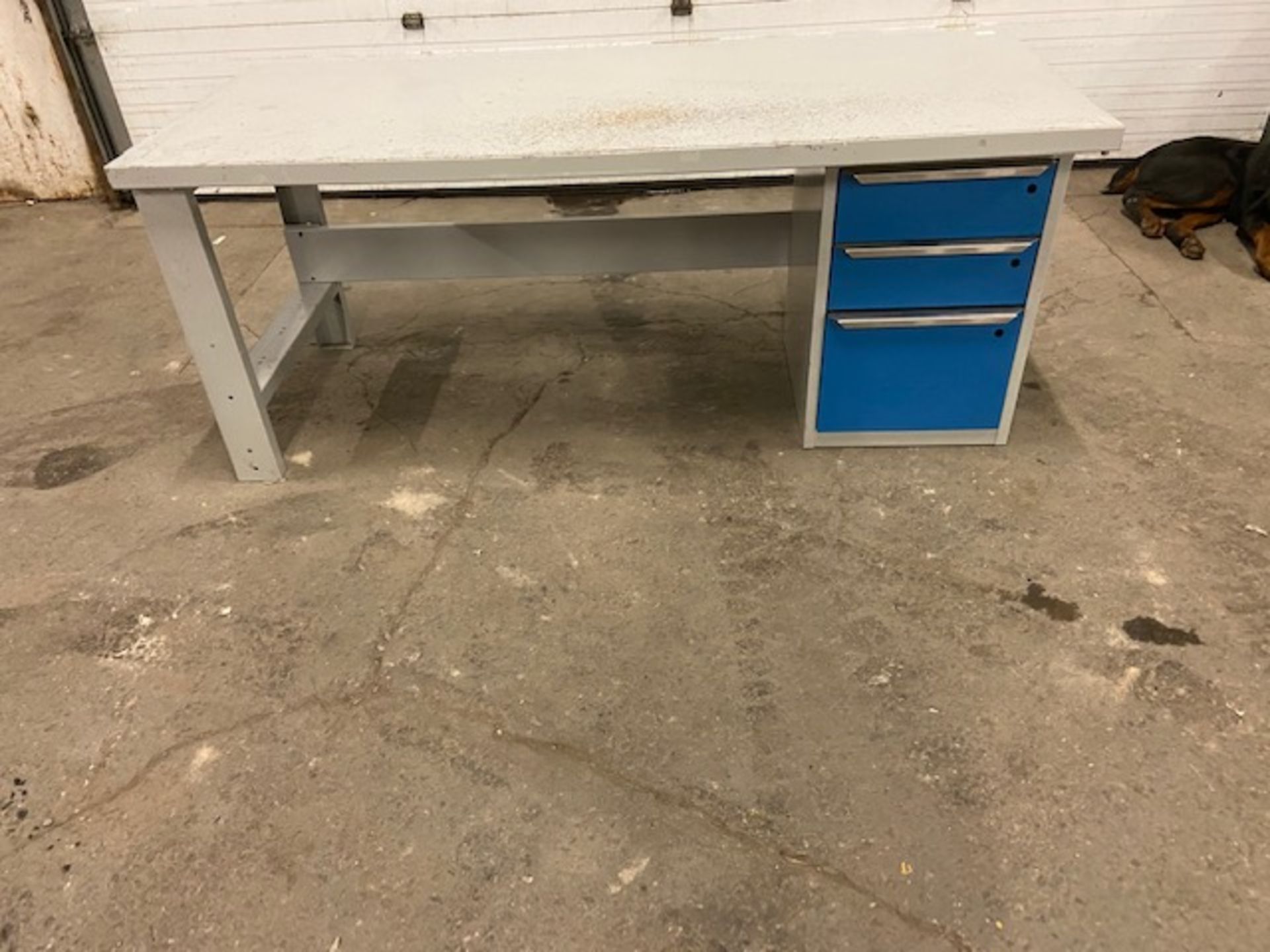 Work Table Work Bench Unit 72" x 30" with drawers