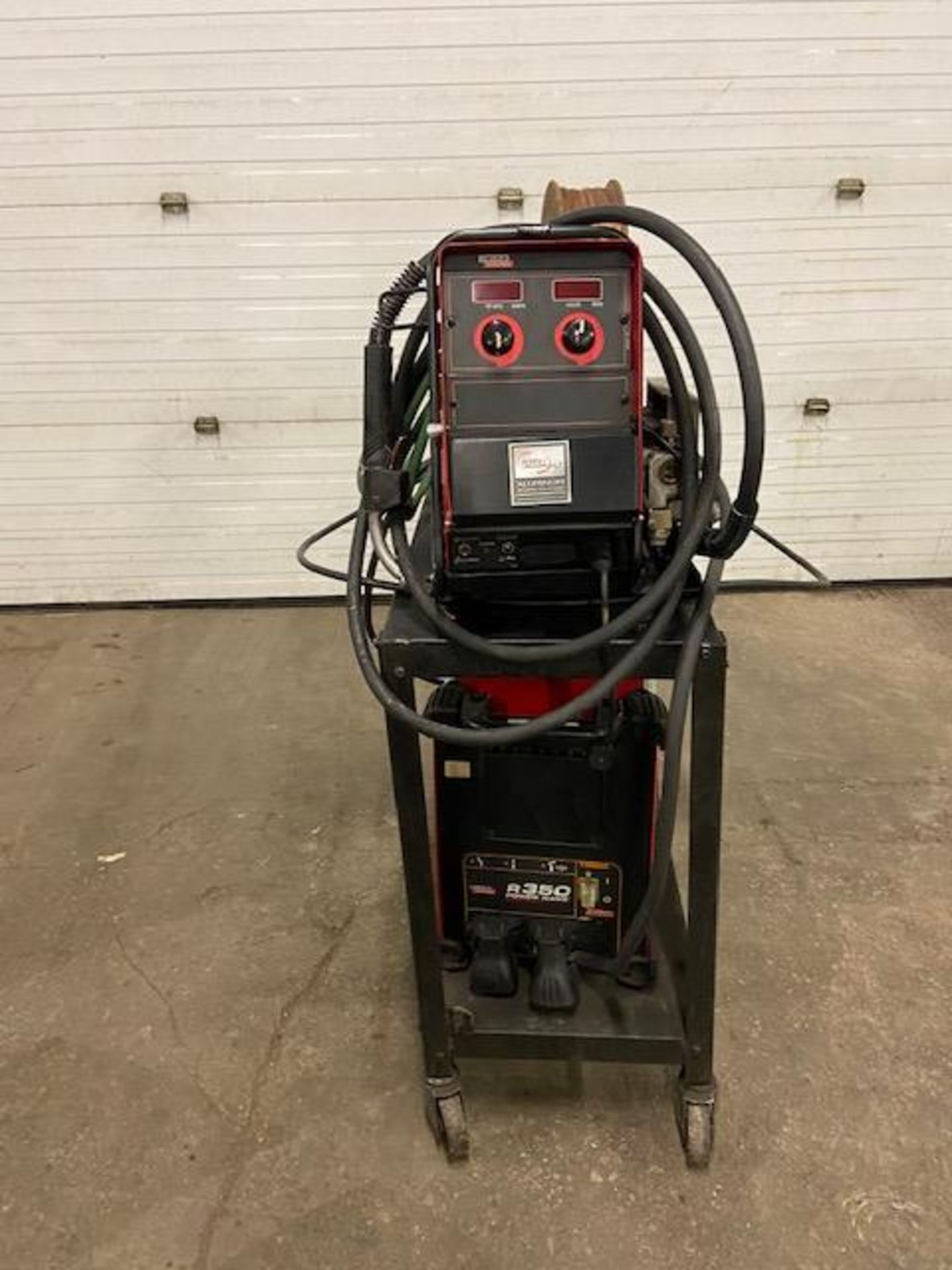 Lincoln Power Wave R350 350A Mig Welder with Lincoln 10M Power Feed Feeder & whip COMPLETE MINT