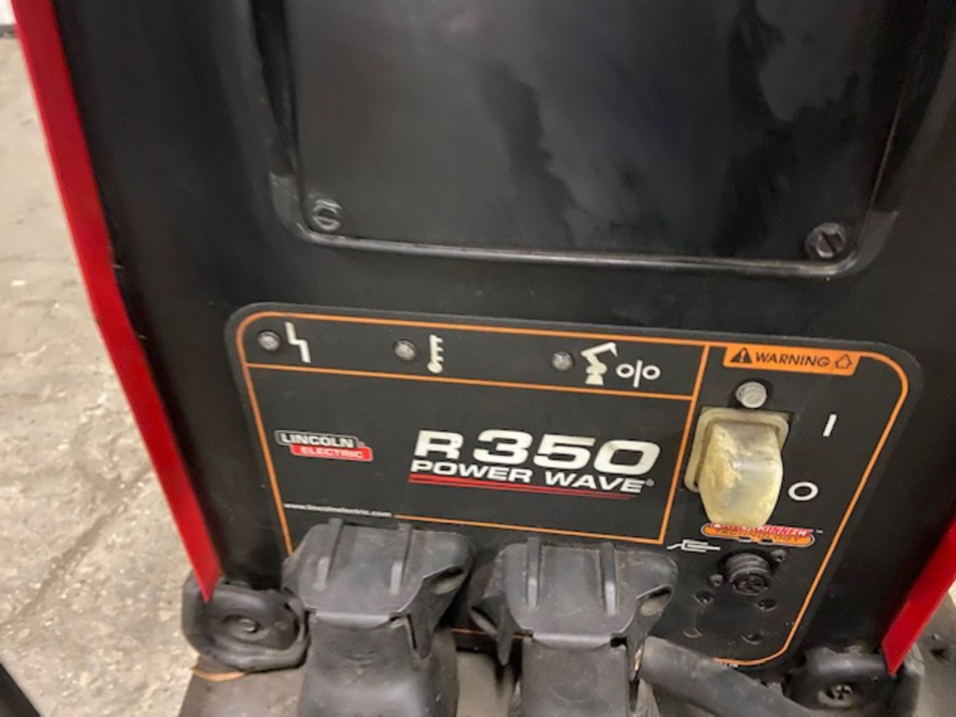 Lincoln Power Wave R350 350A Mig Welder with Lincoln 10M Power Feed Feeder & whip COMPLETE MINT - Image 3 of 5