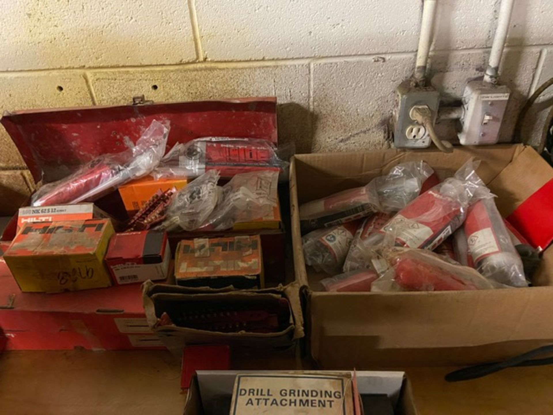 Huge Lot of Hilti Bits and Attachments