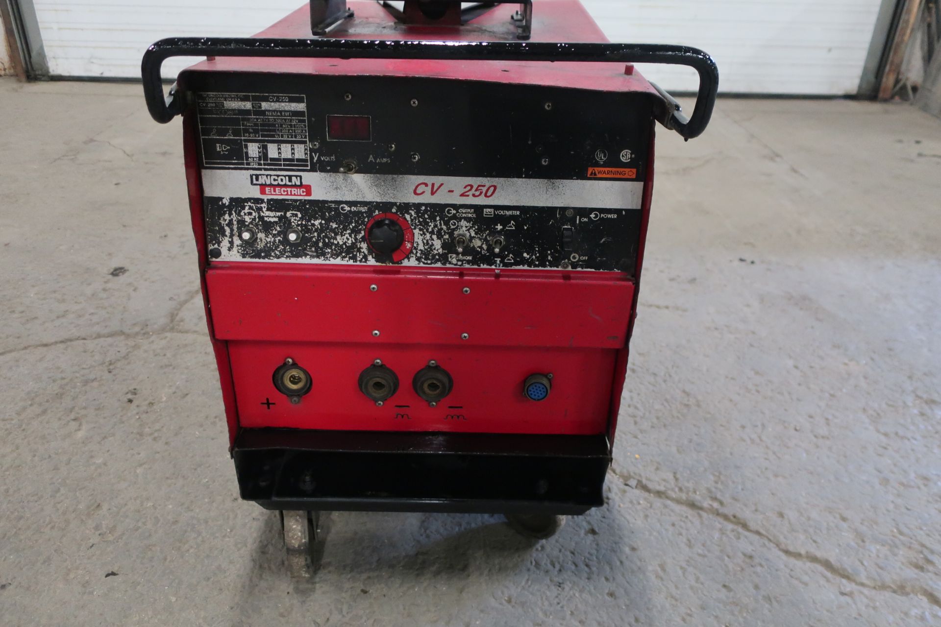 Lincoln CV-250 Mig Welder - 250 amp 3 phase