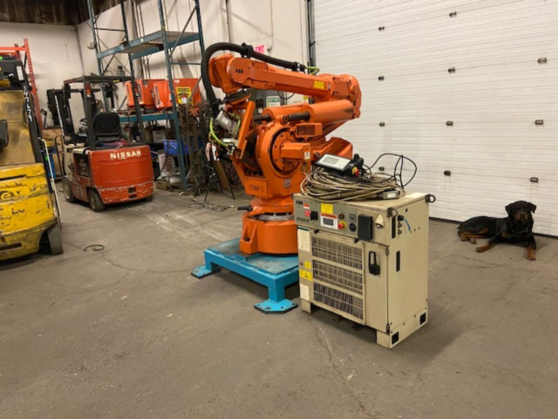 2008 ABB Robot IRB 6400 Handling Robot with ABB Controller & Teach Pendant and Cables complete