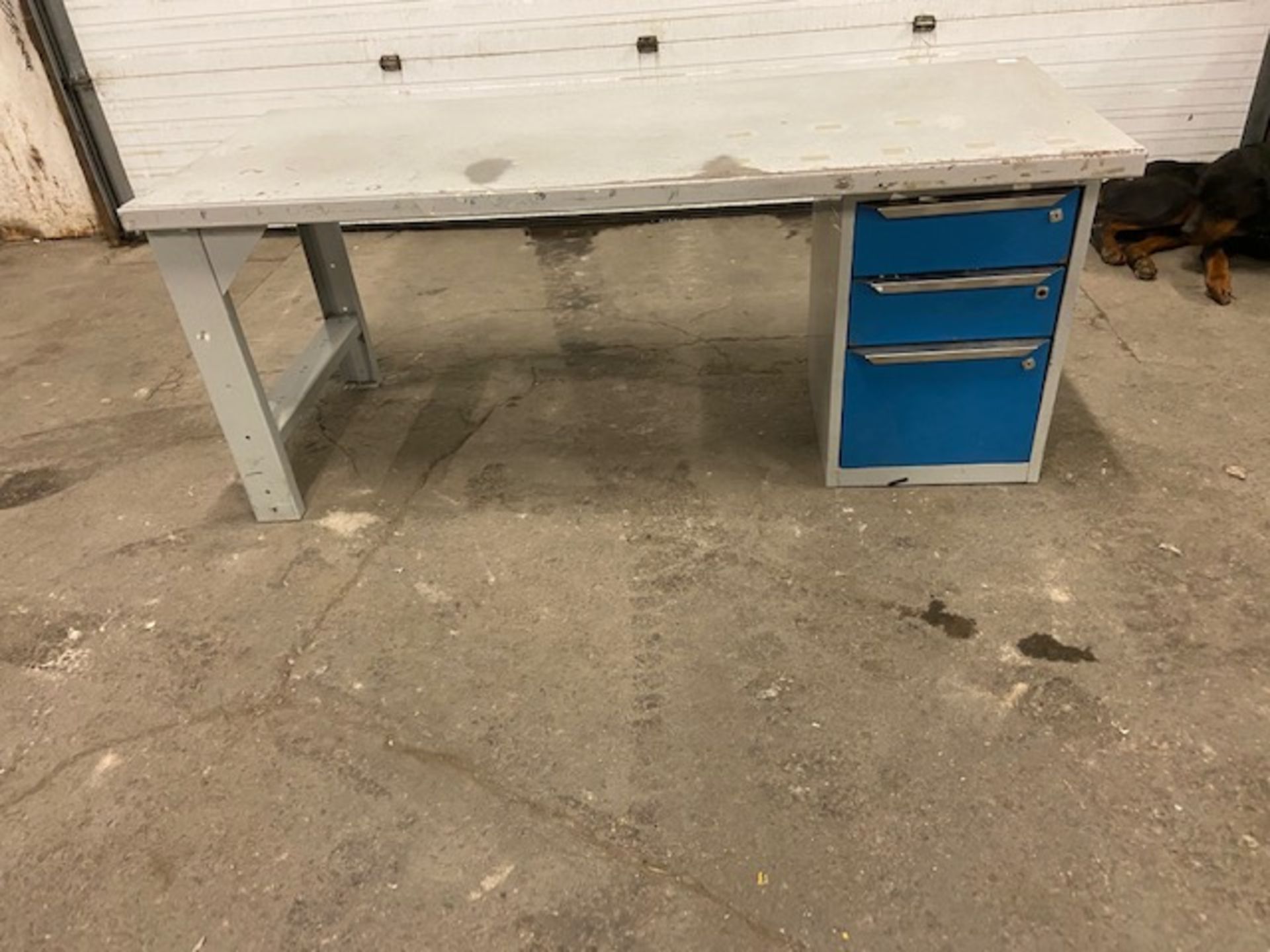 Work Table Work Bench Unit 72" x 30" with drawers