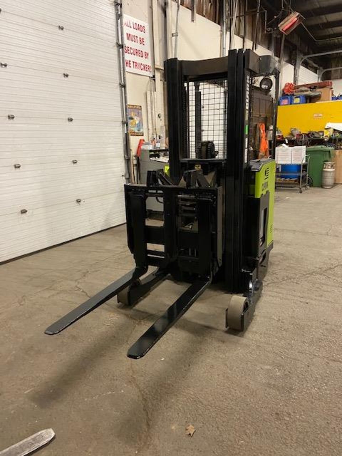 FREE CUSTOMS - Clark Reach Truck EXPLOSION PROOF (EE) Pallet Lifter 3500lbs capacity REACH TRUCK - Image 2 of 3