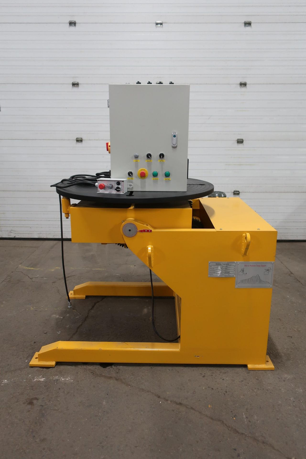 BWJ-10 WELDING POSITIONER 2200lbs 1000kg capacity - tilt and rotate with variable speed drive and