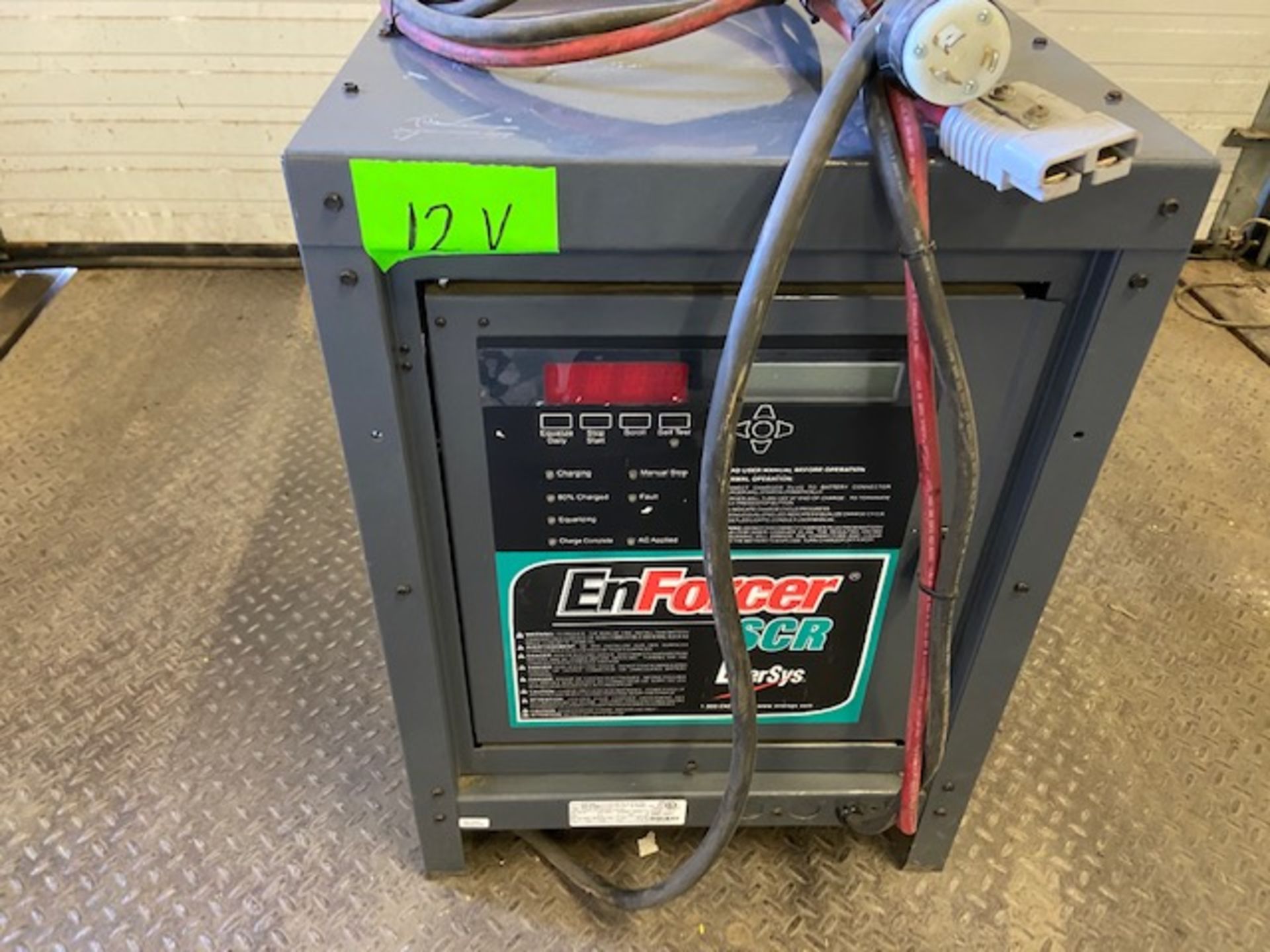 Enforcer Enersys battery charger model ES1-6-5508