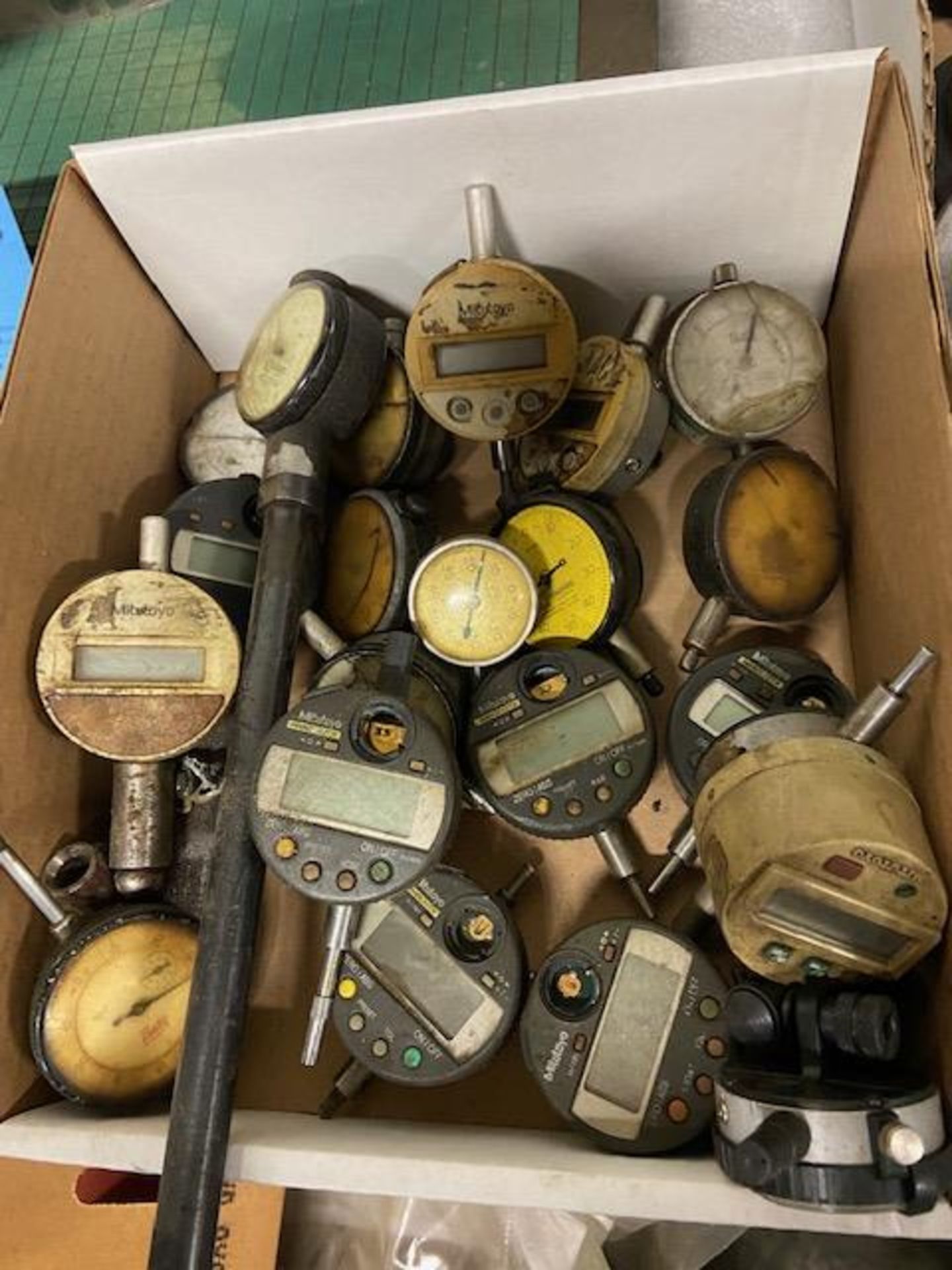 Lot of Dial and Digital Indicators - condition unknown