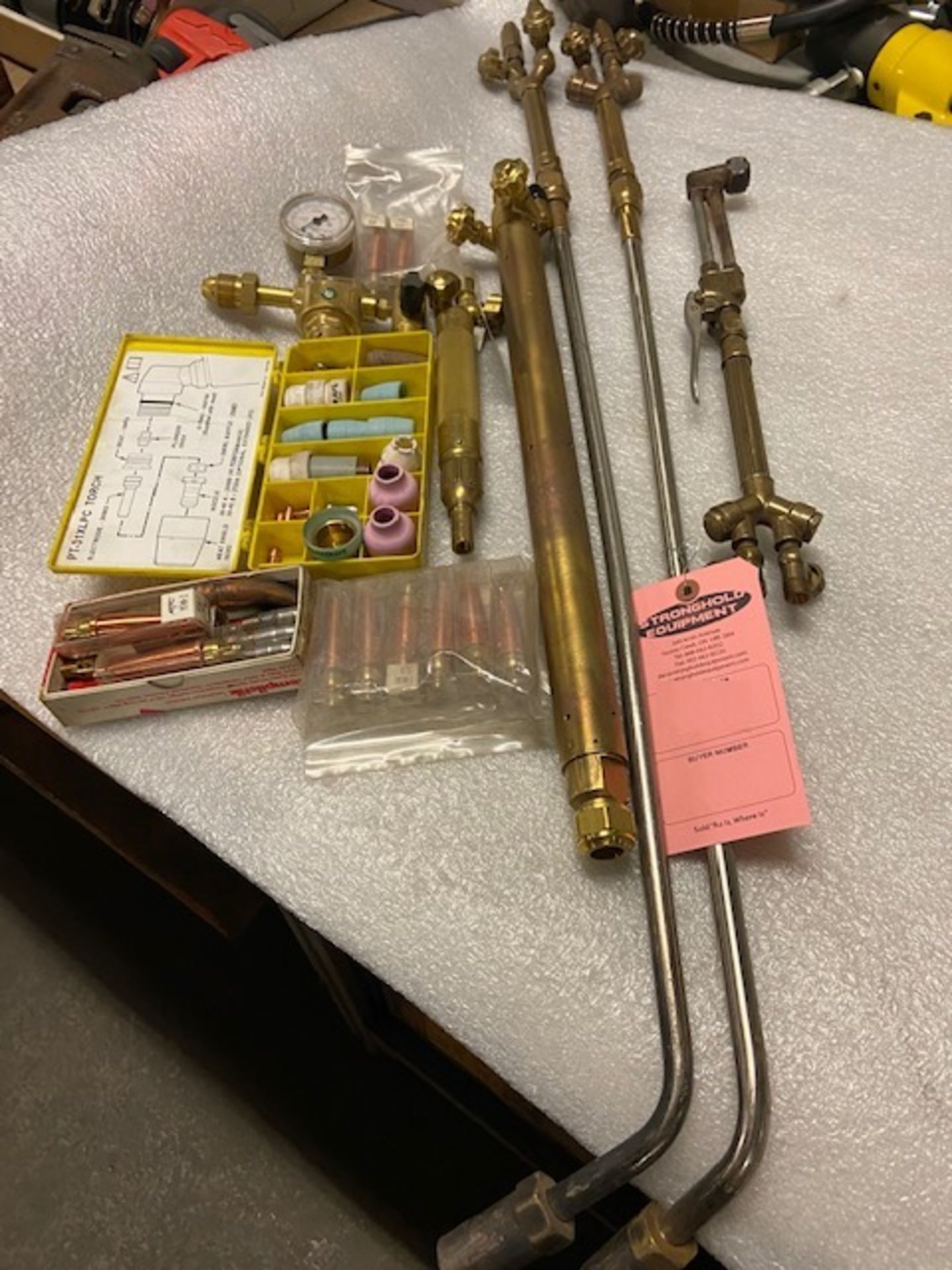 Large Lot fo Harris Victor Torches, Gauges Tips and more SOME NEW UNITS