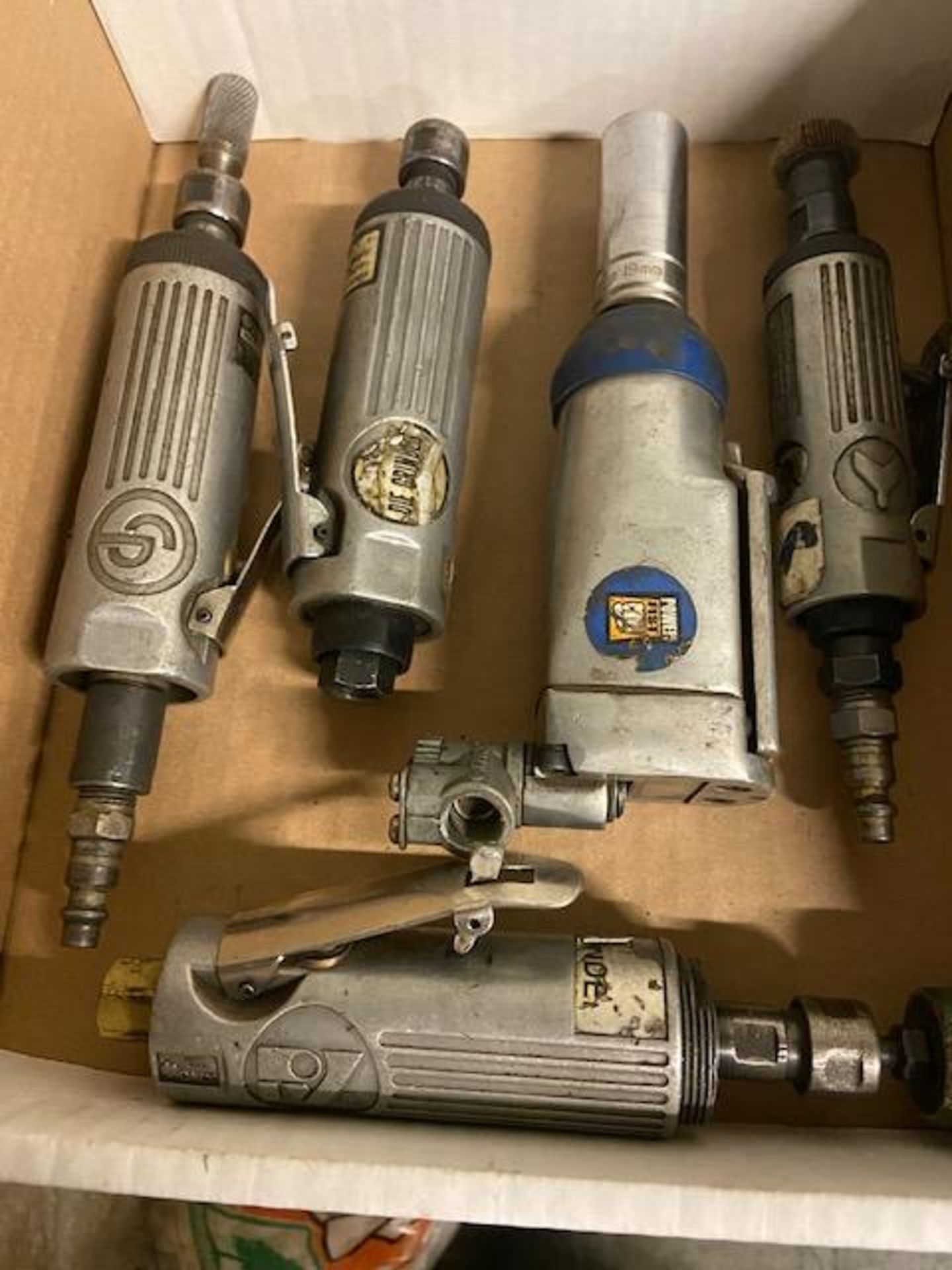 Lot of 5 units Air Die Grinder units CP and JET