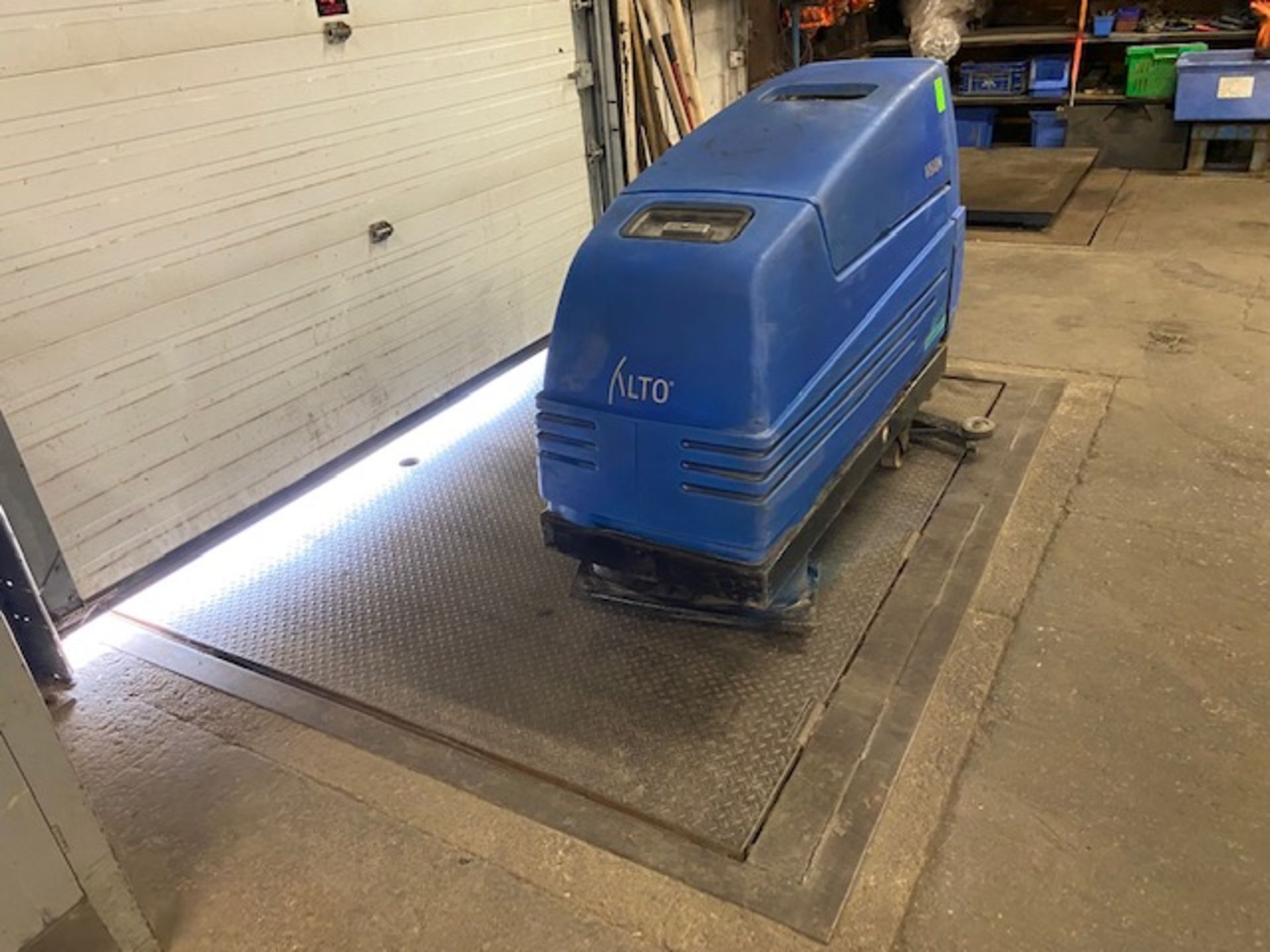 Clark Walk Behind Electric Sweeper Scrubber Unit - Clark vision - missing front brush unit - Image 2 of 3