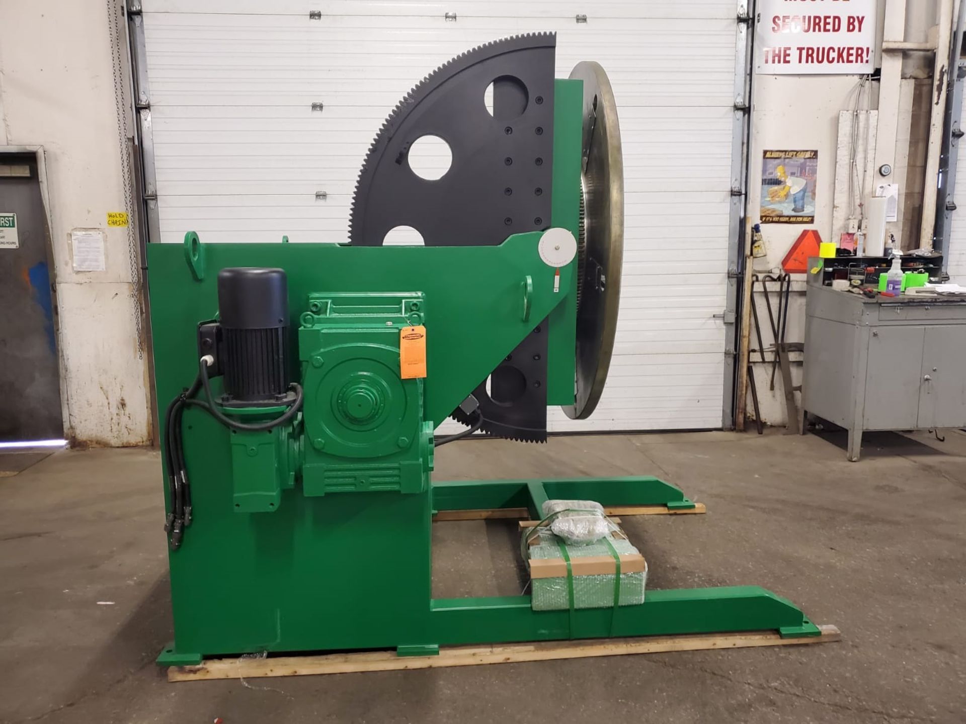 Verner model VD-12000 WELDING POSITIONER 12000lbs capacity - tilt and rotate with variable speed