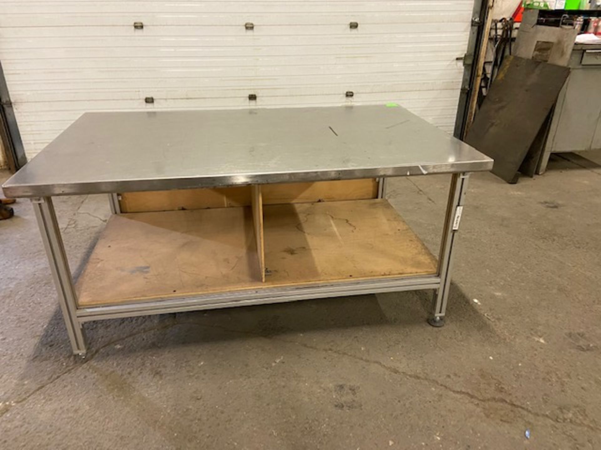 Work Table Work Bench Unit 72" x 44" with Stainless Steel Table Top