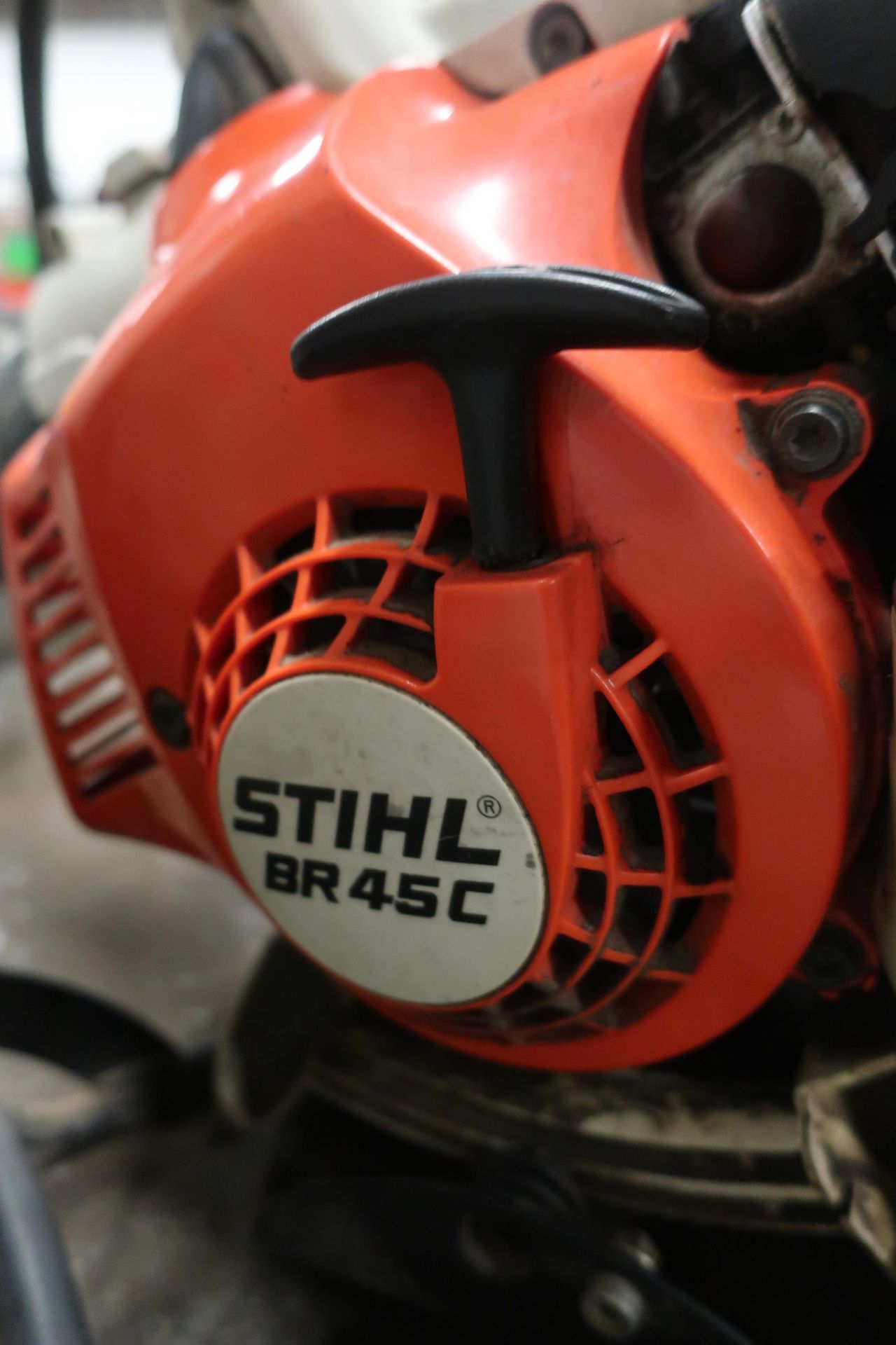 Stihl model BR-45C Leaf Blower Portable Gas Powered BACK PACK blower mint - Image 2 of 2