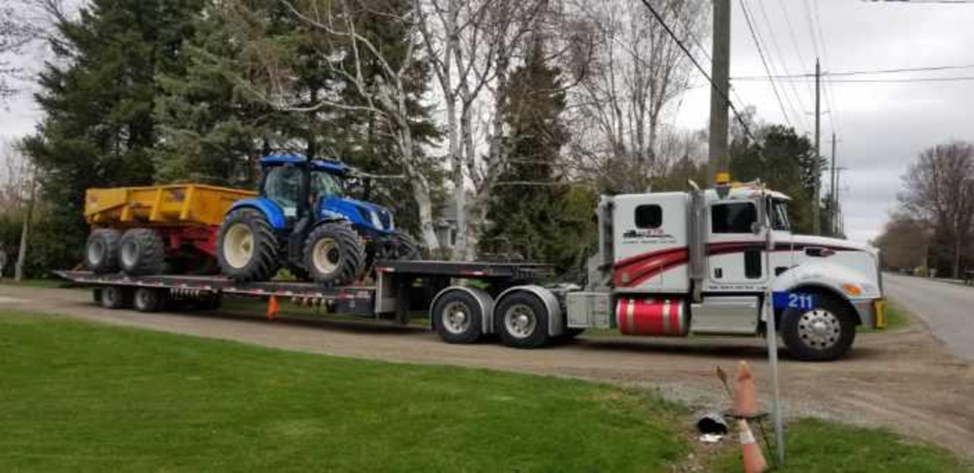 2016 Big Iron Landall Sliding Axle Trailer GROUND LEVEL LOADING Dock ramp with Aluminum wheels & LED - Image 8 of 10