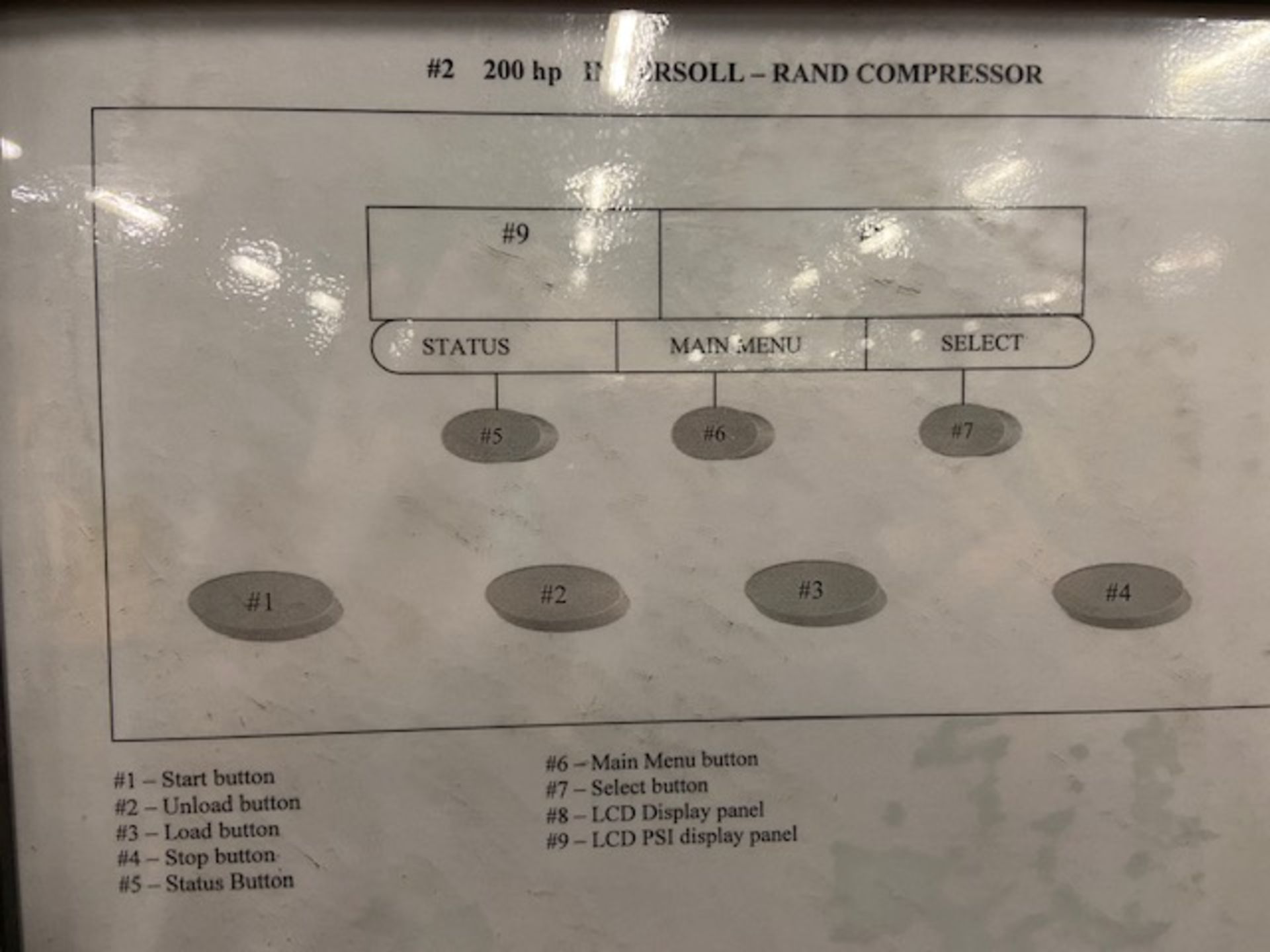 Ingersoll Rand 200HP Rotary Screw Air Compressor units 892CFM model SSR-EP200 - Image 4 of 5