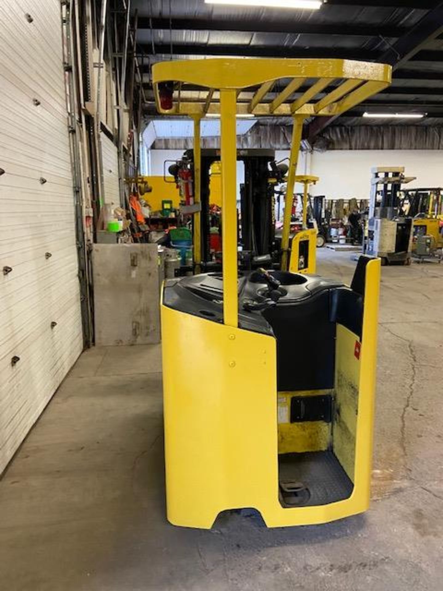 FREE CUSTOMS - Hyster 4000lbs Capacity Stand On Forklift Electric with sideshift CERTIFIED UNIT - Image 3 of 3