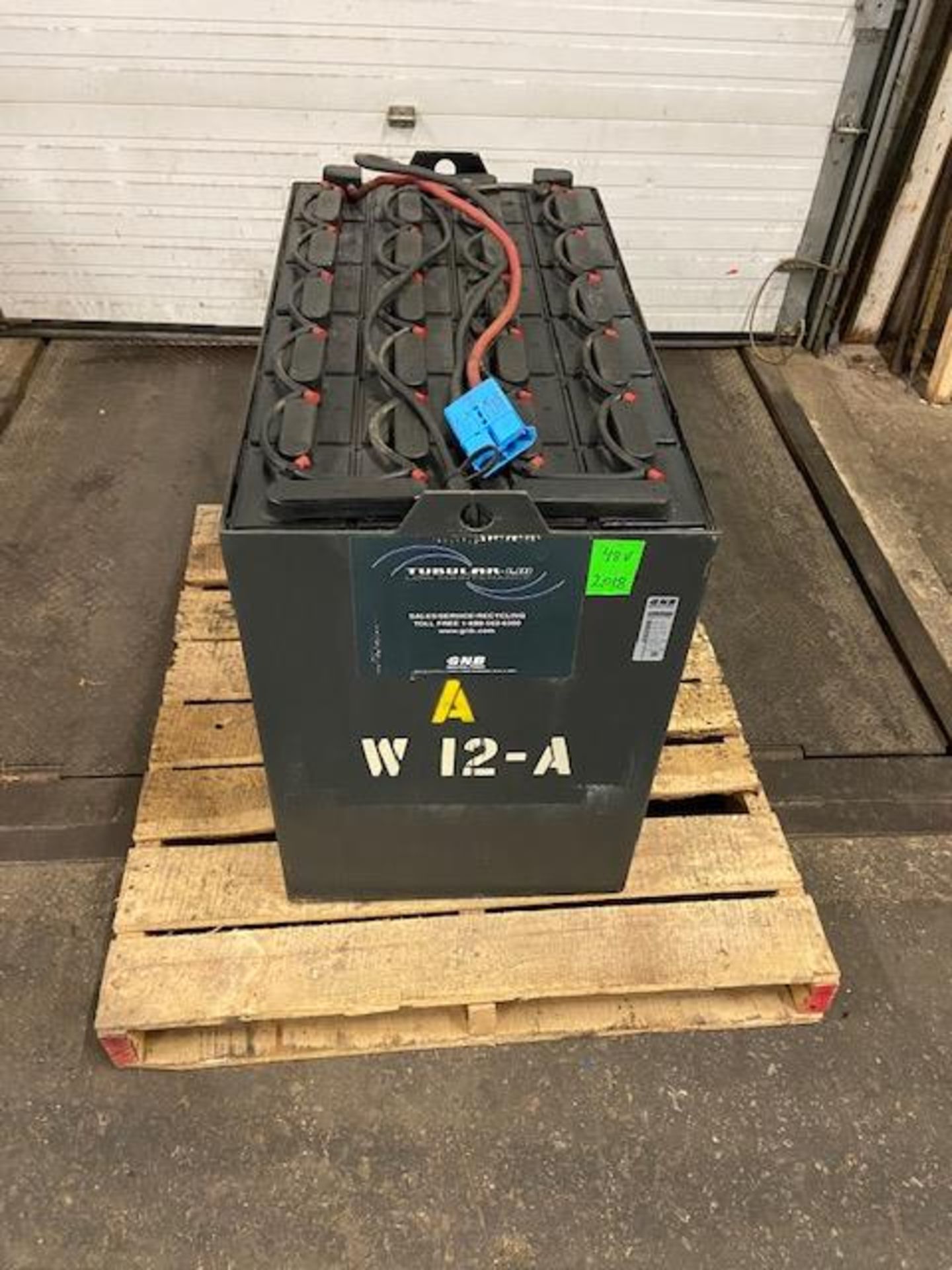 2018 Tubular 48V Forklift Battery MINT UNIT