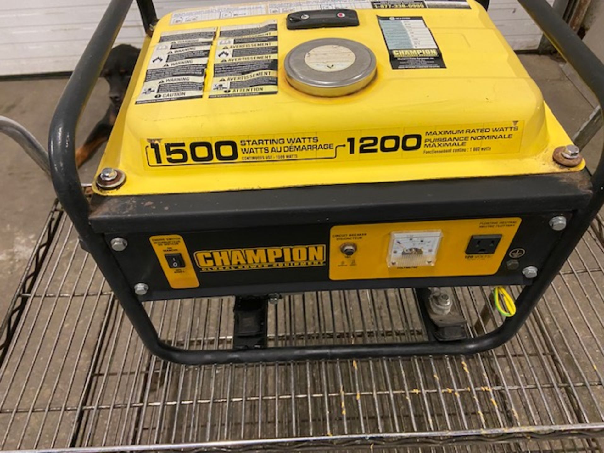 Champion 1500W Gas Generator Unit - Image 2 of 2