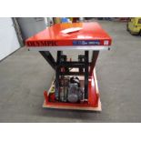 HW Hydraulic Lift Table 32" x 52" x 40" lift - 4000lbs capacity - UNUSED and MINT - 115V