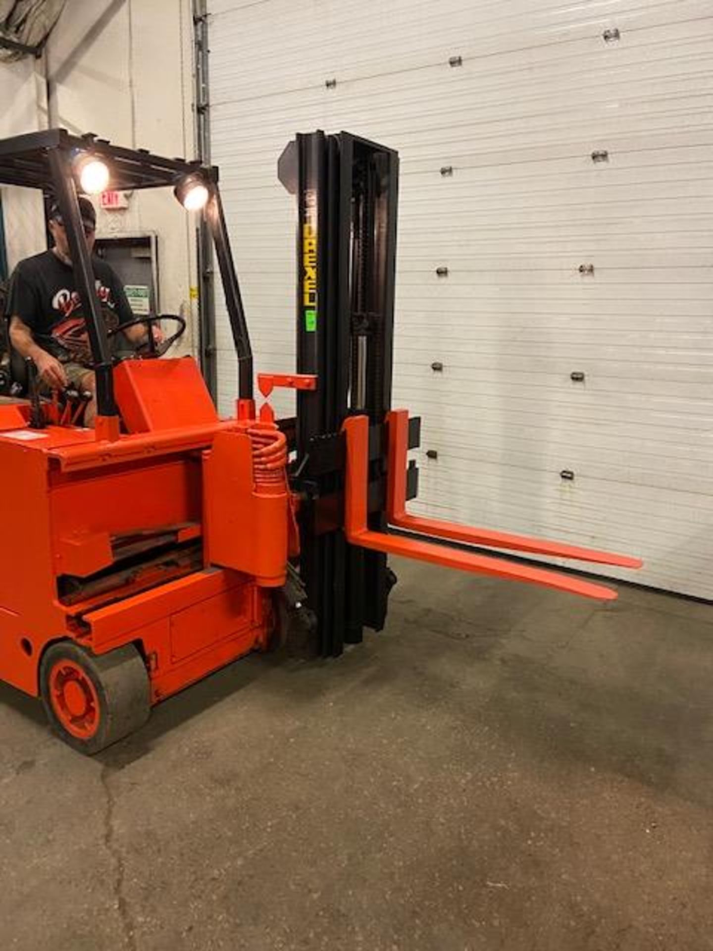 Drexel Sideloader Electric Forklift "Swing Mast" 90 degree Sideloader Mast - 2200lbs model SLT-22 - Image 6 of 6