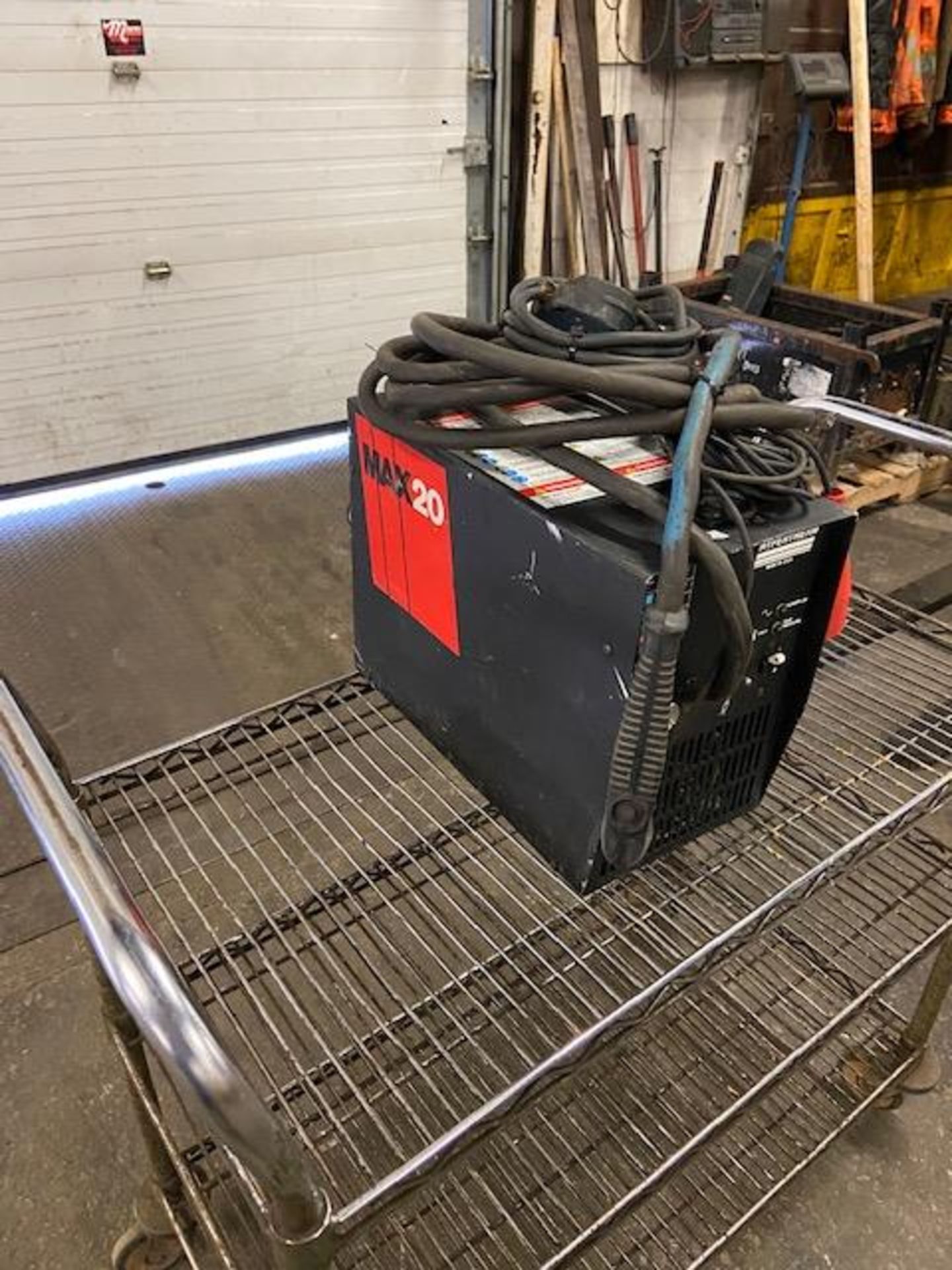 Hypertherm MAX20 Plasma Cutter unit - 3 phase with plasma gun complete with accessories & cables - Image 2 of 3