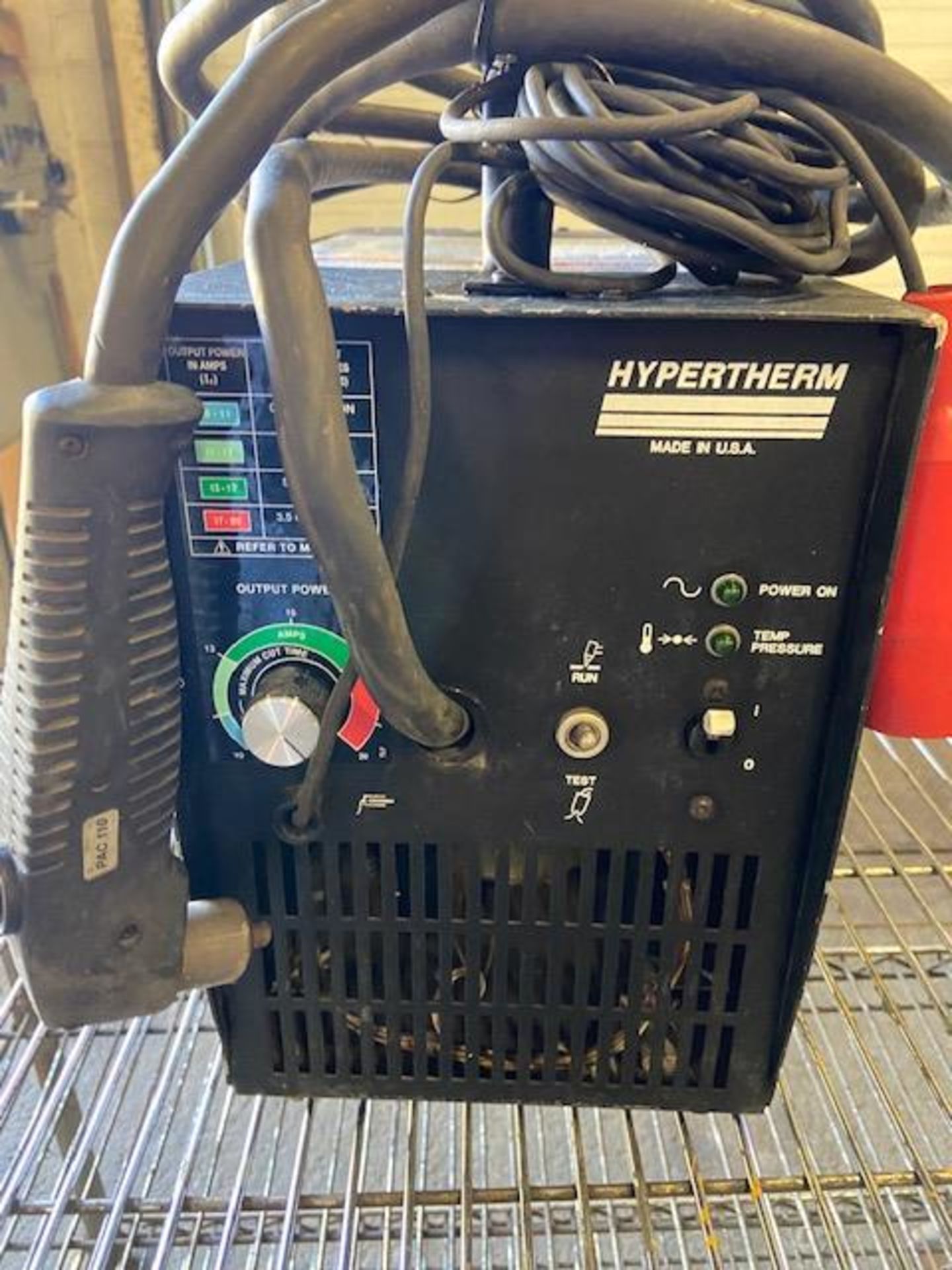 Hypertherm MAX20 Plasma Cutter unit - 3 phase with plasma gun complete with accessories & cables - Image 3 of 3