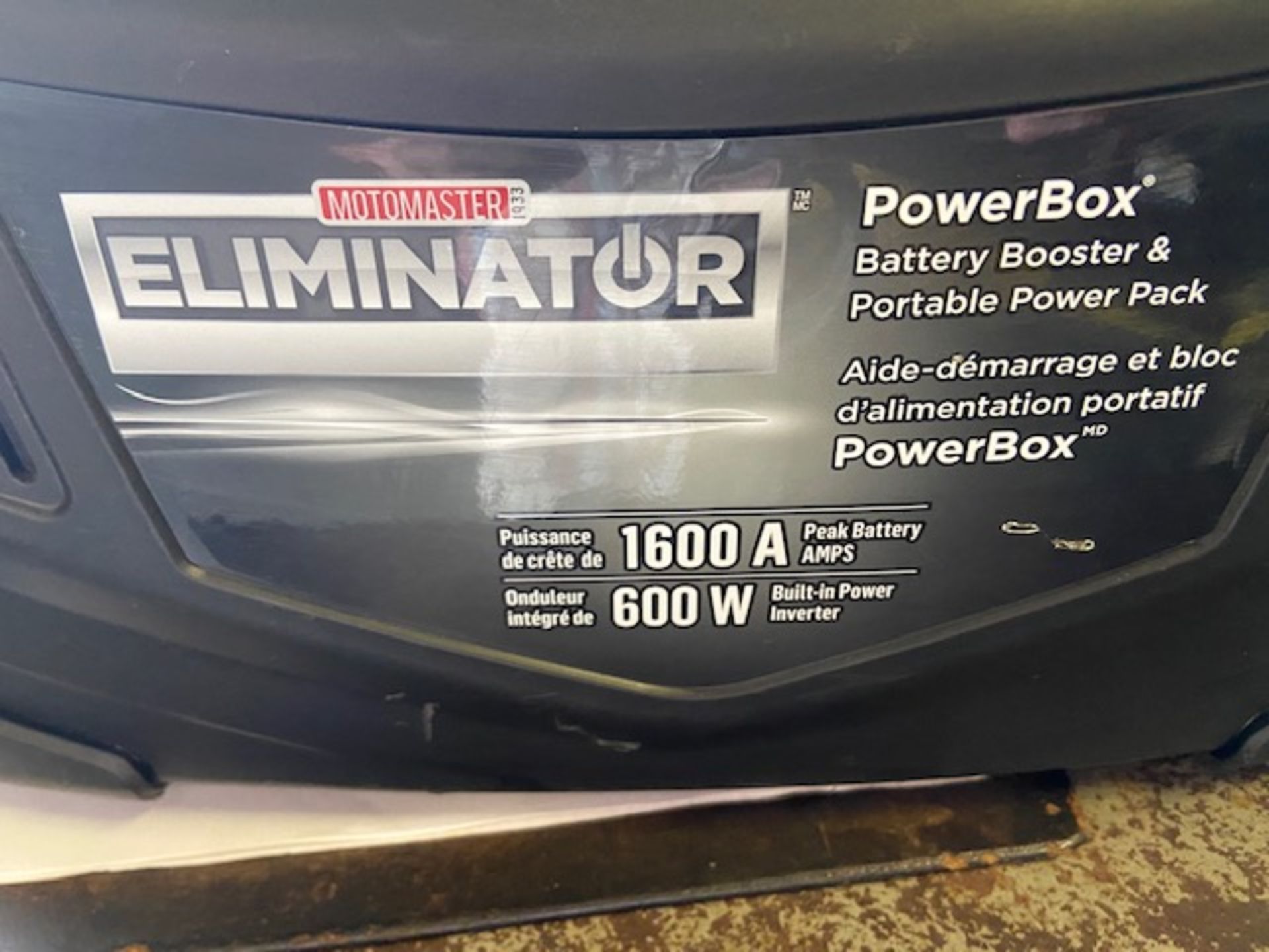 Eliminator Powerbox Battery Booster unit 1600A 600W portable power pack - Image 2 of 2