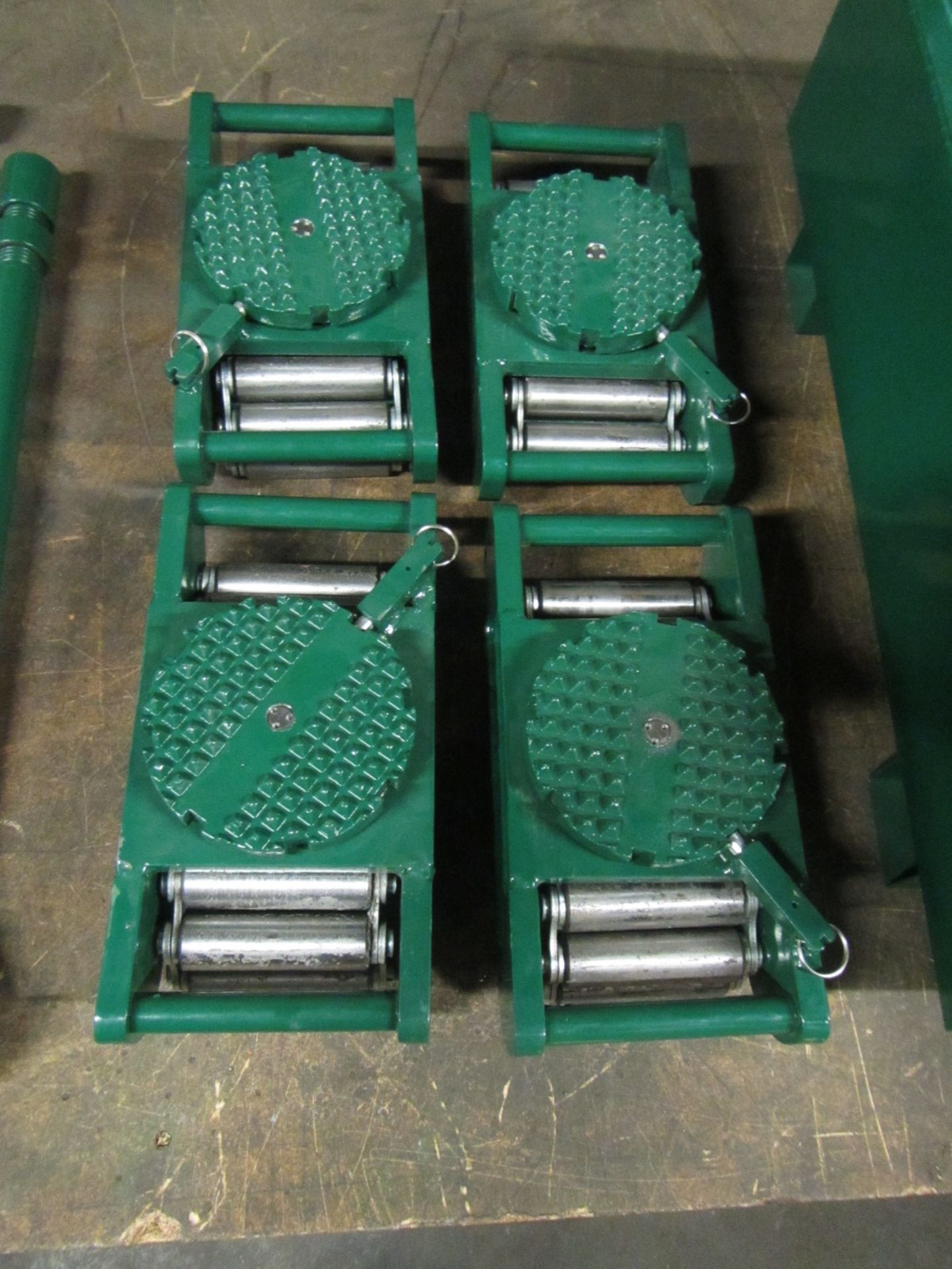 Hilman Type Roller Set Machinery moving skates - 60 Ton Deluxe Kit - 4 x 15 ton units - Image 2 of 2