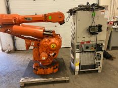 2008 ABB IRB 6400R Robotic Material Handler Package w/ Controller and end of arm tooling