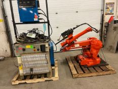 ABB IRB 2400 Robotic Weld Package w/ IRB2400 M2000 Controller, Miller Robotic Interface and Miller