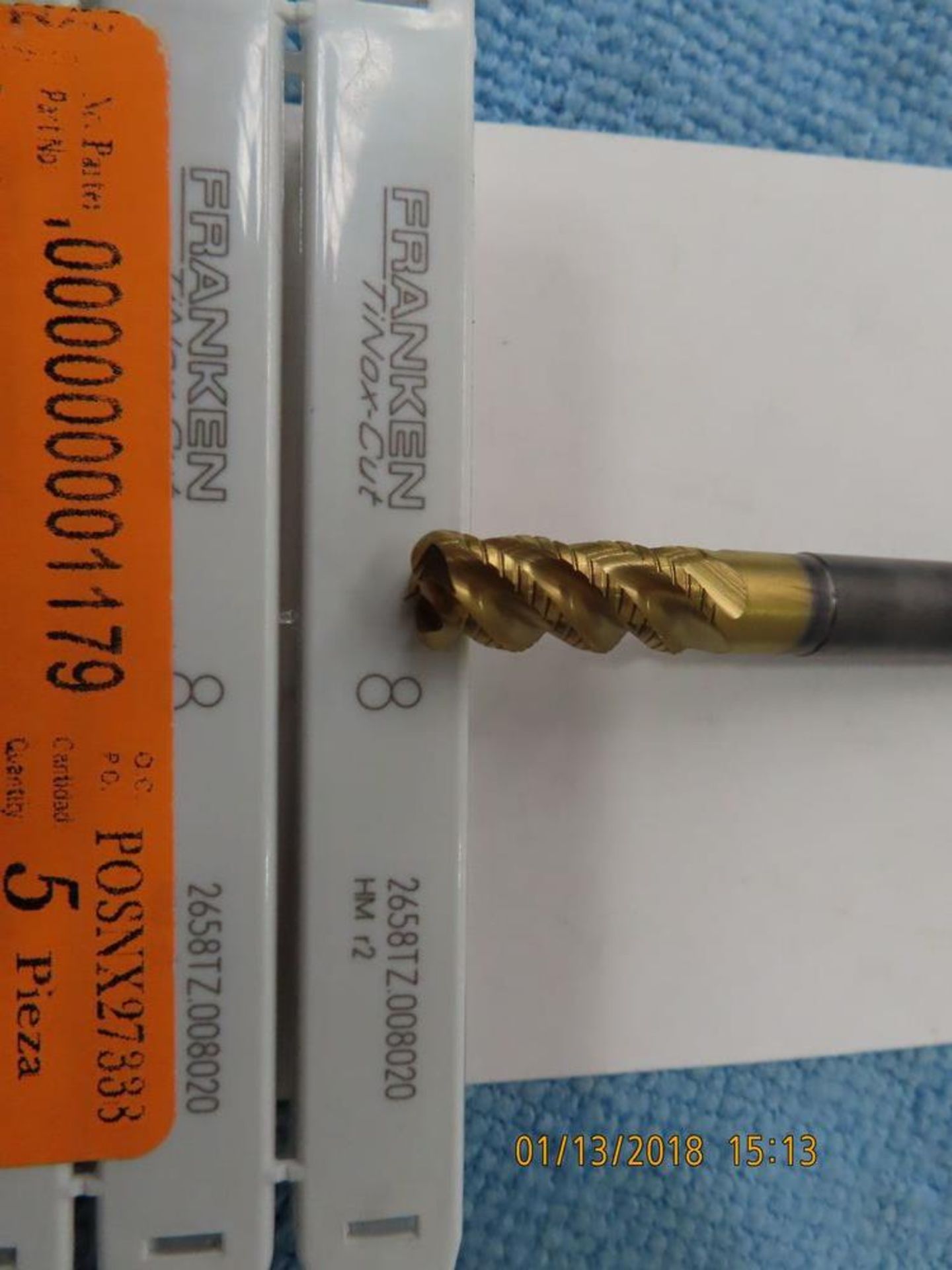 Emuge Franken Carbide Cutters, #8, 2658T2008020HMR2 #000000001179 - Image 3 of 3