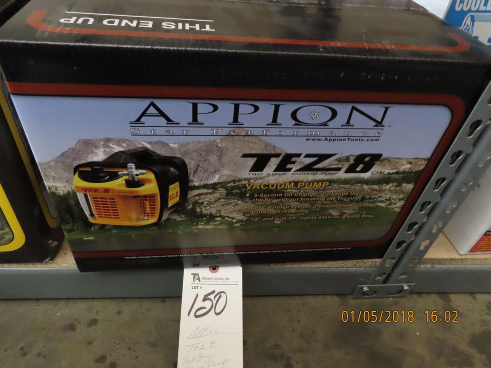 Appion TEZ 8 Two Stage Vacuum Pump